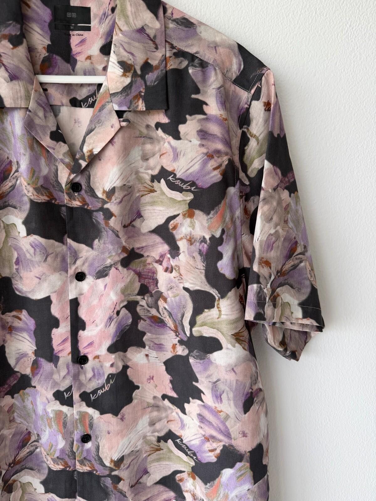 Ksubi new ksubi medium m short sleeve resort shirt painted floral Size US M / EU 48-50 / 2 - 4 Thumbnail
