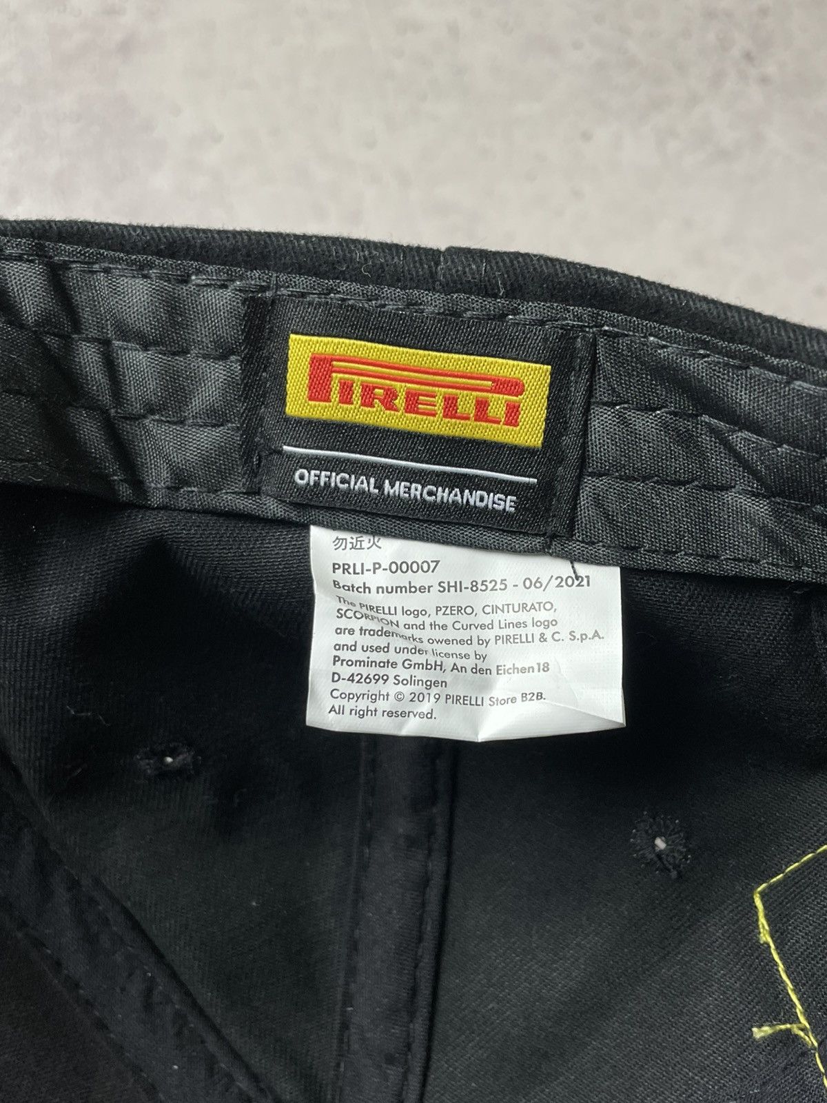 Pirelli Pirelli Formula Uno Cap Size ONE SIZE - 8 Thumbnail