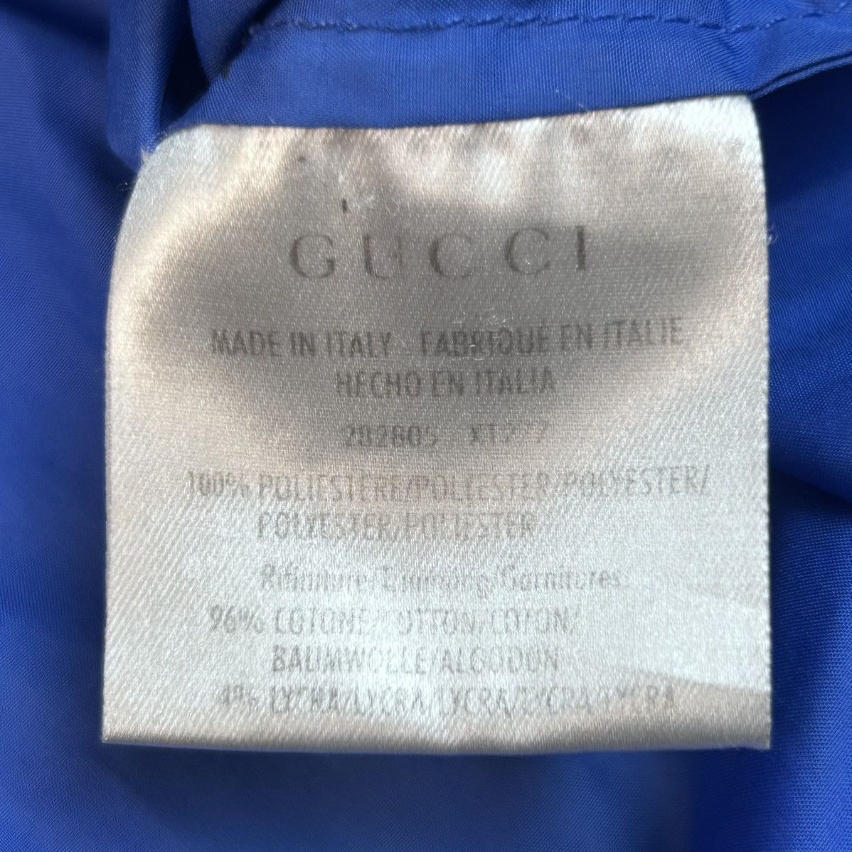 Gucci Luxury Gucci Light Jackets Jaquard Blue Rain Coat Size US L / EU 52-54 / 3 - 10 Thumbnail