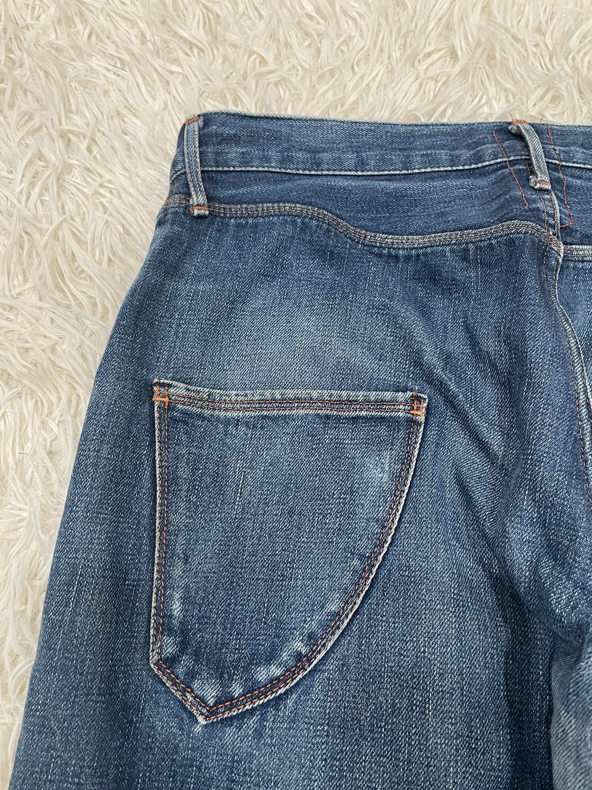 KATO Buy Now‼️Distressed Kato Selvedge Denim (KUR-01) Size US 30 / EU 46 - 14 Thumbnail