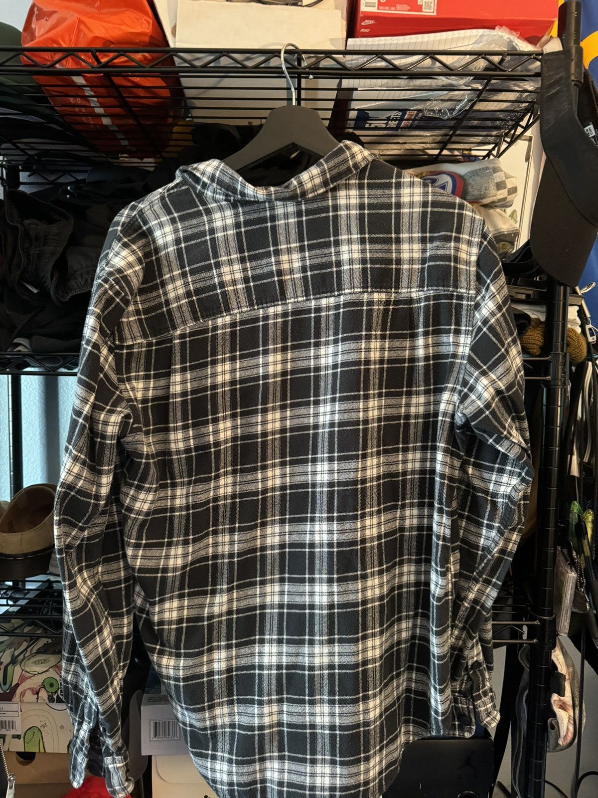 Urban Outfitters Black and White Flannel Size US S / EU 44-46 / 1 - 6 Thumbnail