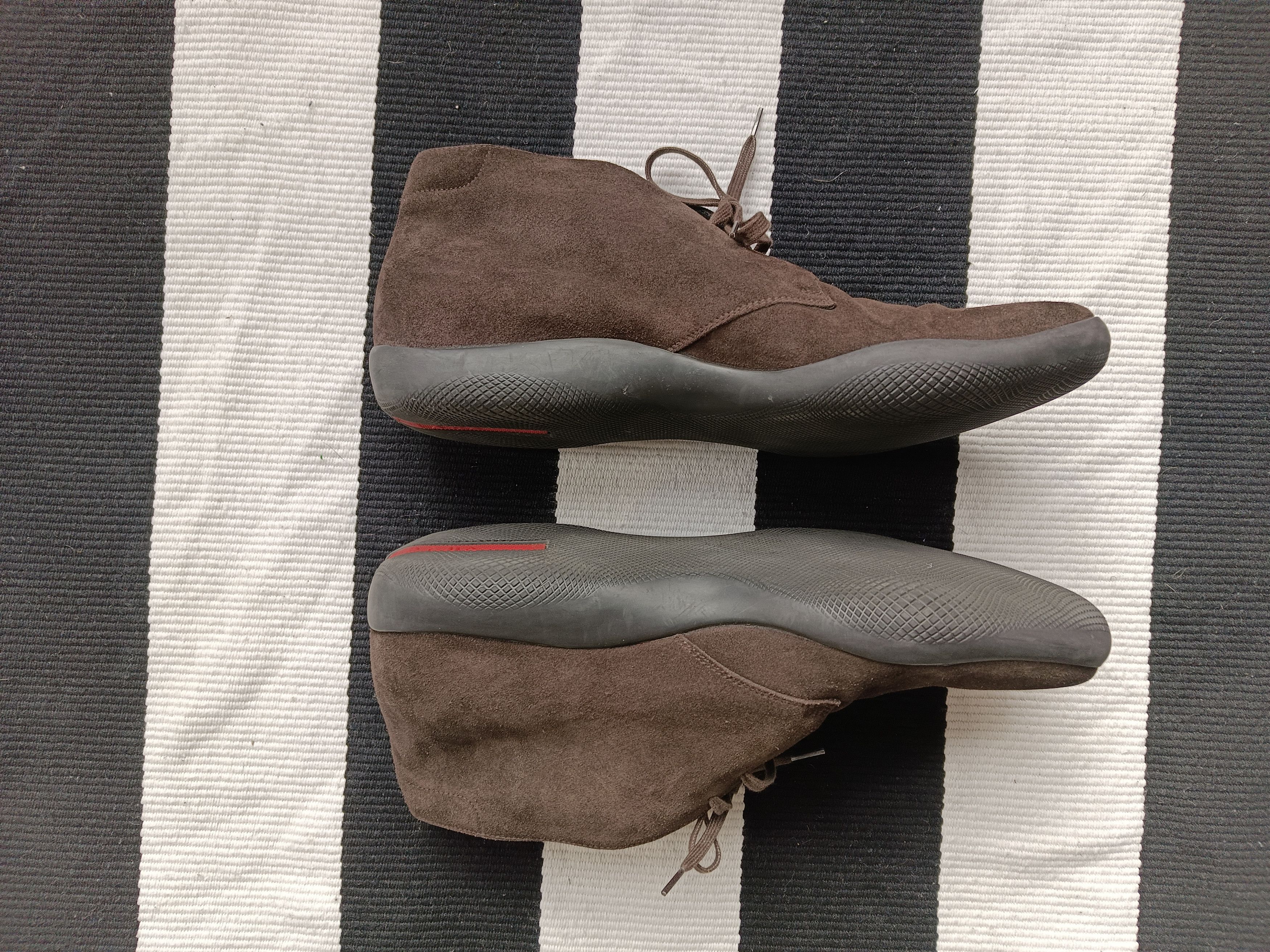 Prada Prada brown suede desert boots Size US 11.5 / EU 44-45 - 5 Thumbnail