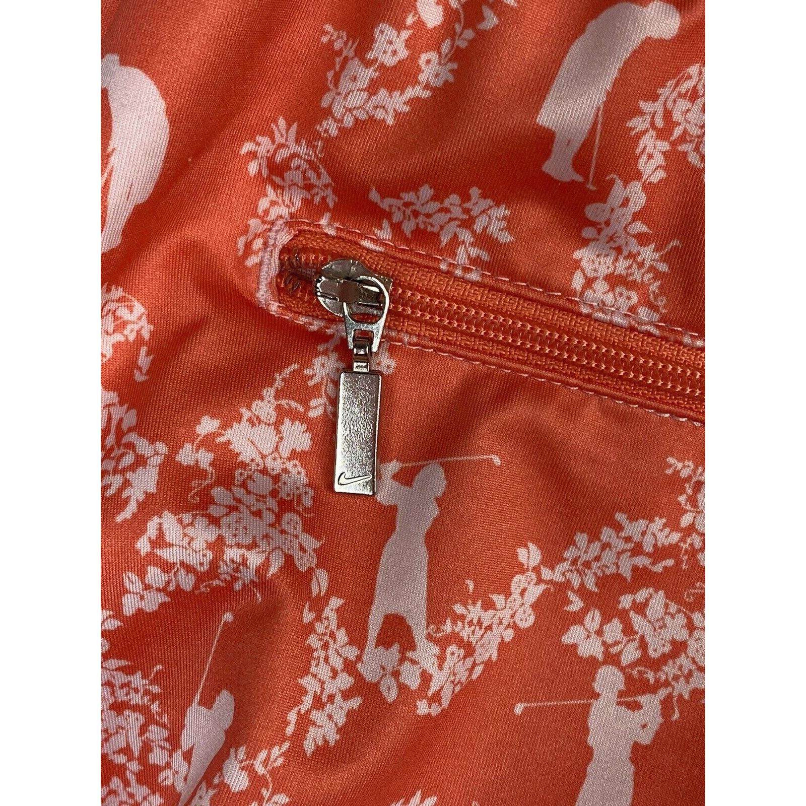 Nike Nike Golf Dri Fit Golfer Print Athletic Skirt Skort M Orange Size 30" / US 8 / IT 44 - 7 Thumbnail