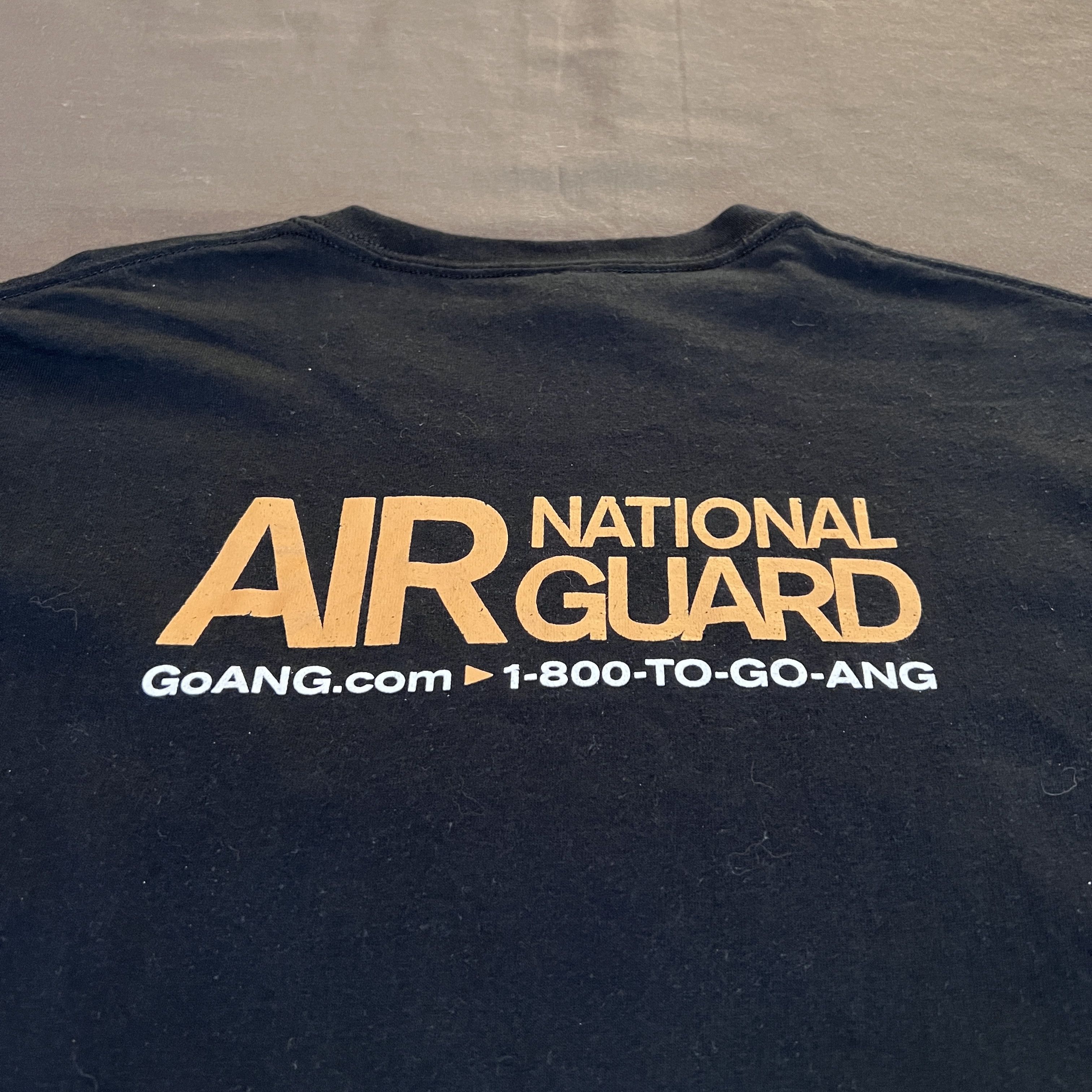 Vintage Vintage Y2K Air National Guard Air Force Promo Tee Size US L / EU 52-54 / 3 - 5 Thumbnail