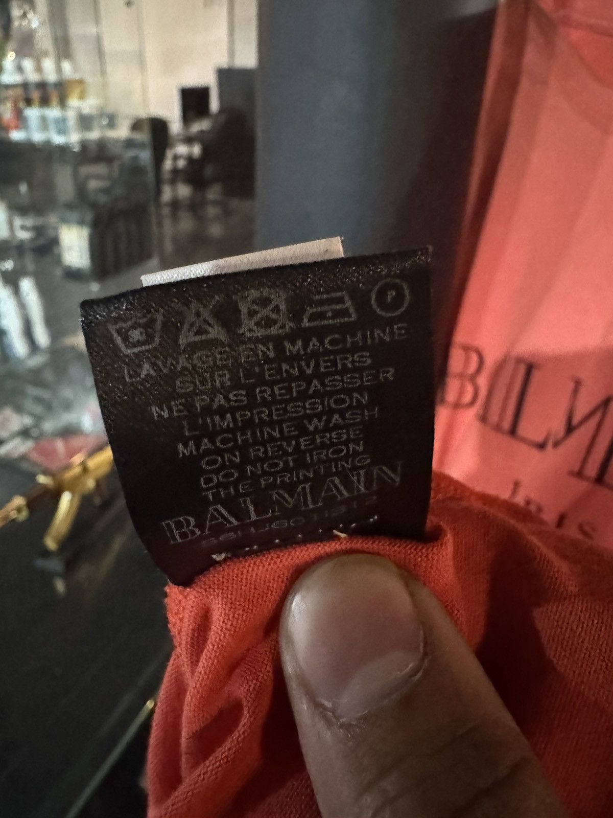 Balmain Balmain T Shirt Size XS Size US XS / EU 42 / 0 - 7 Thumbnail