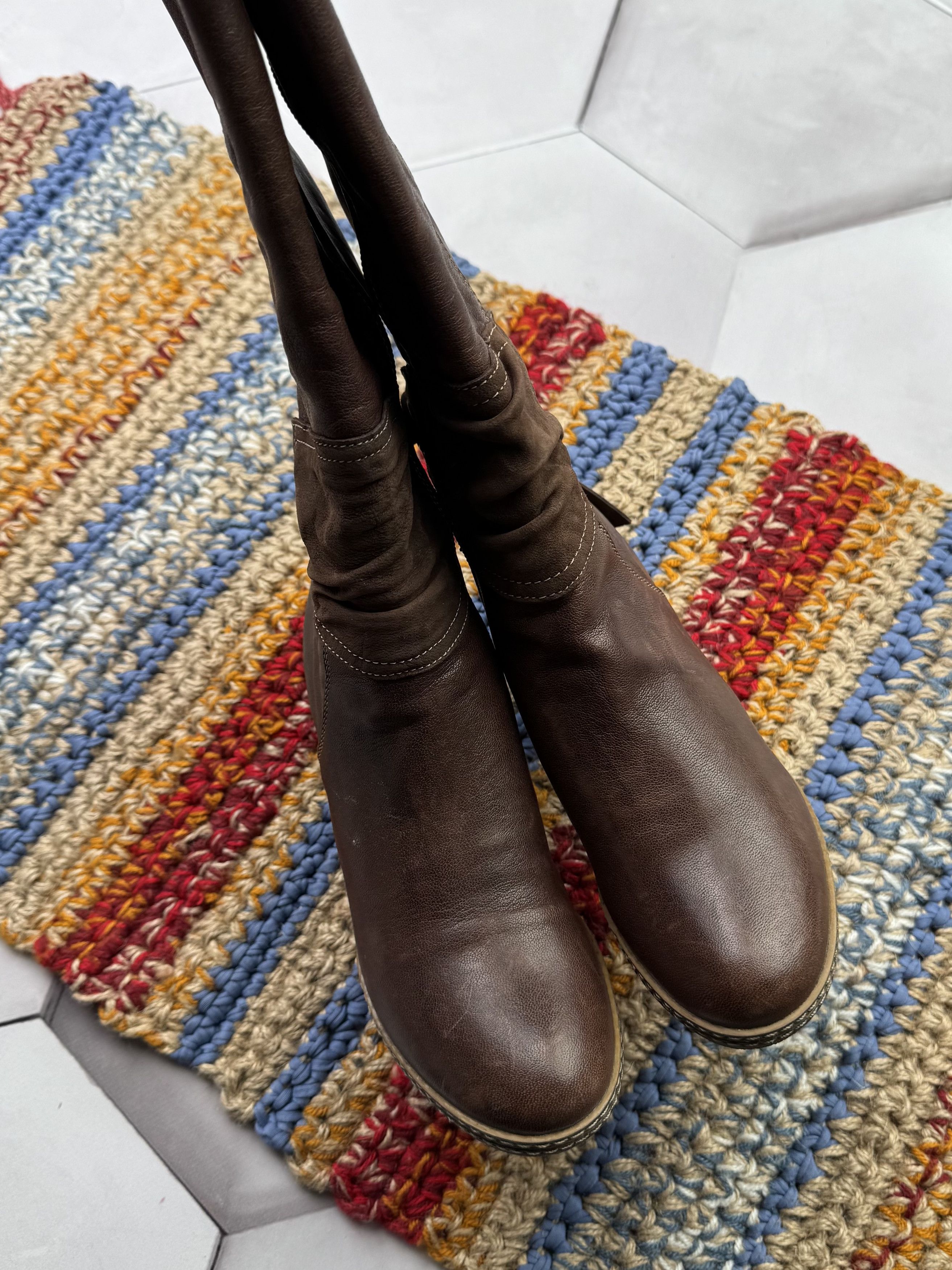 Japanese Brand Vintage Leather Boots Size US 6 / IT 36 - 7 Thumbnail