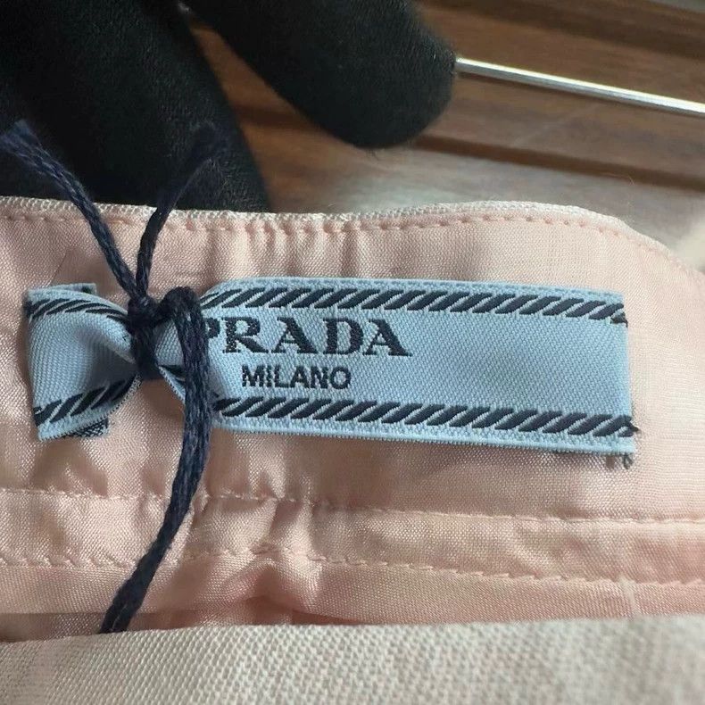 Prada Prada Pink trousers 2503-Nextarrow Size US 38 / EU 54 - 3 Thumbnail