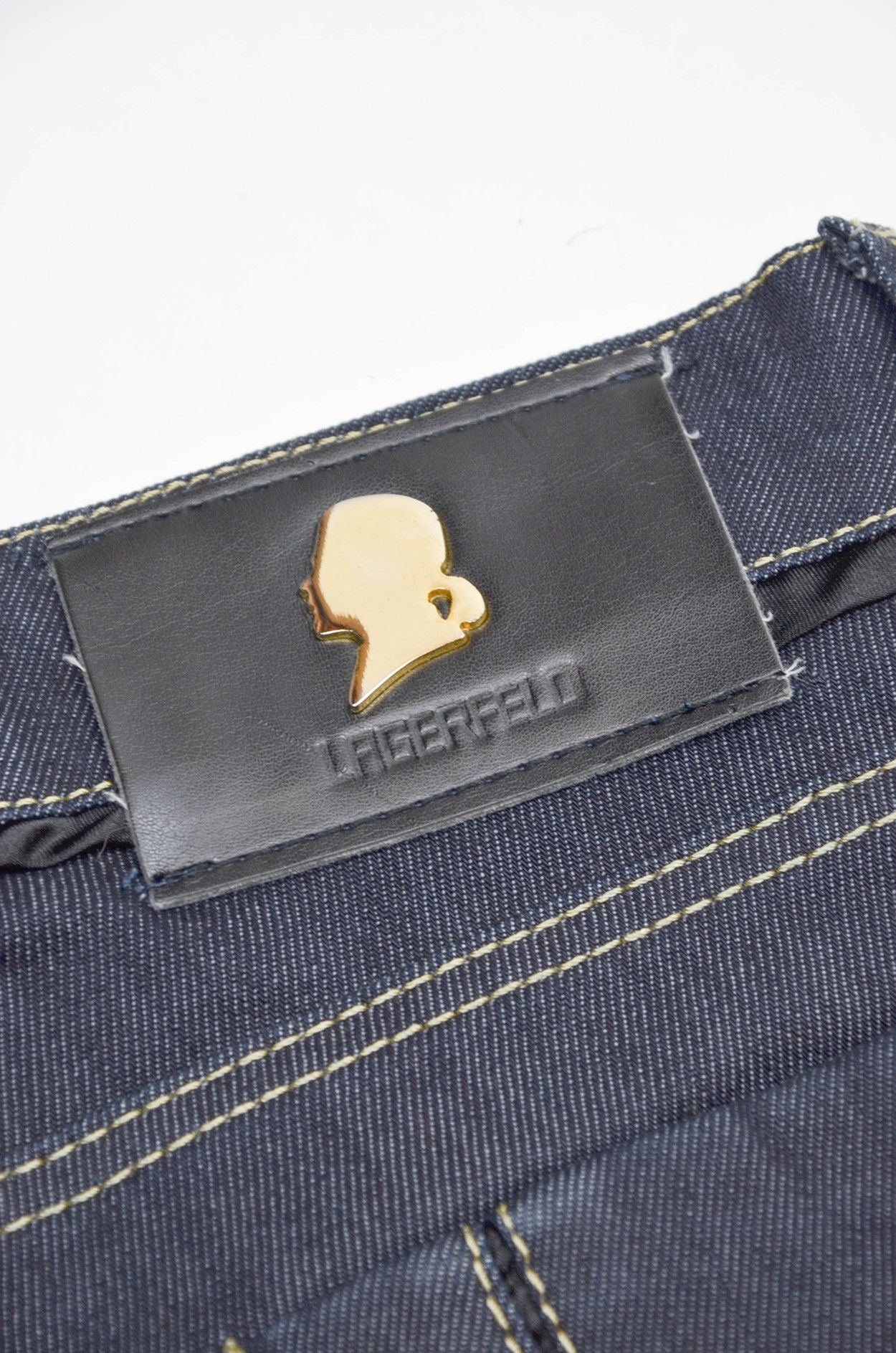 Karl Lagerfeld Lagerfeld Straight-Leg Jeans – Size 28x34 (Made in Italy) Size 28" / US 6 / IT 42 - 14 Thumbnail