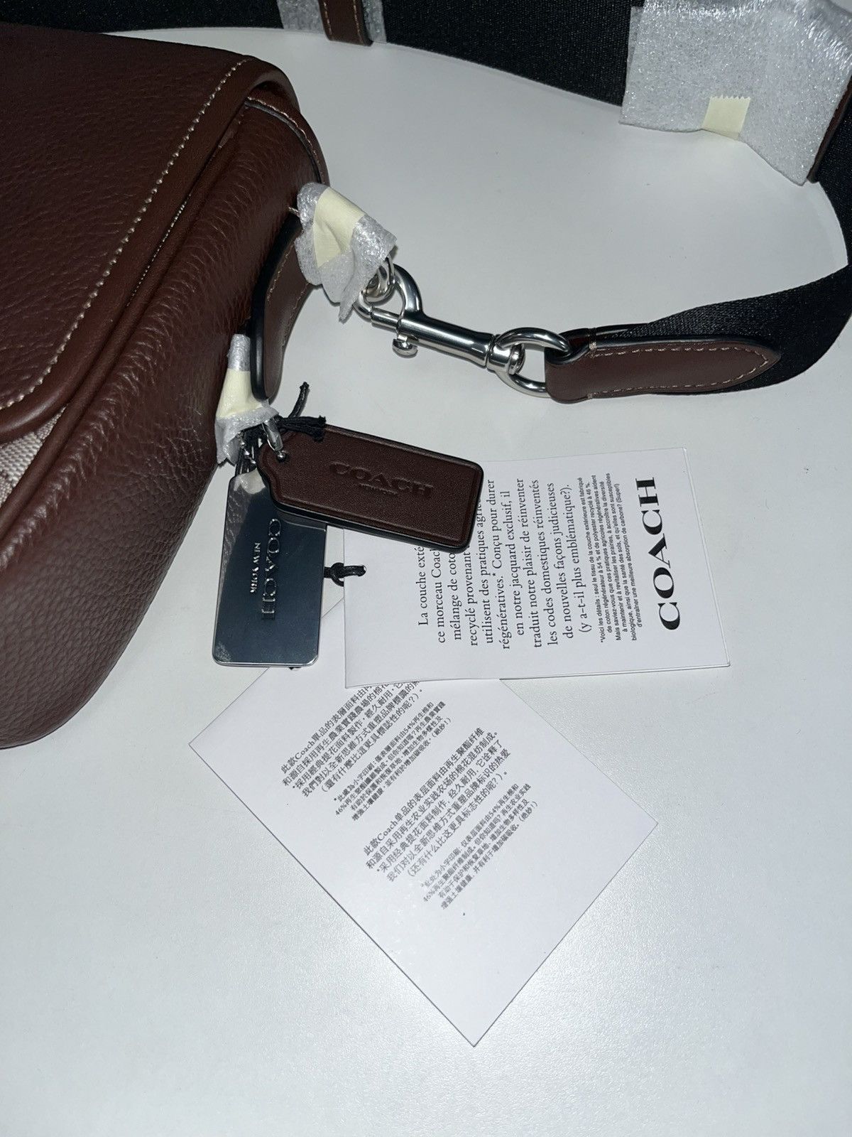 Coach Coach Lucas Crossbody In Signature Jacquard Size ONE SIZE - 5 Thumbnail