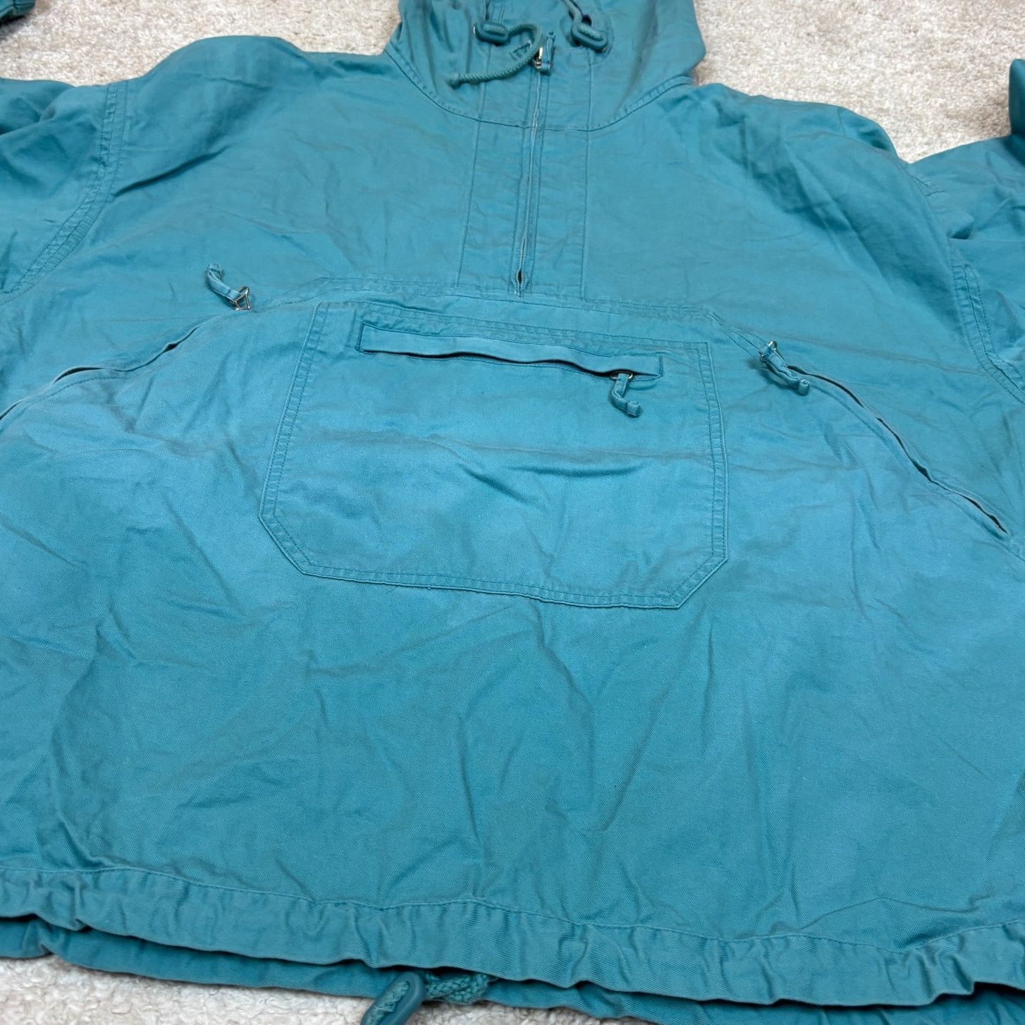 Gap × Vintage Vintage 90s Gap 7/2 Zip Hooded Anorak Windbreaker Jacket XL Size US XL / EU 56 / 4 - 9 Thumbnail