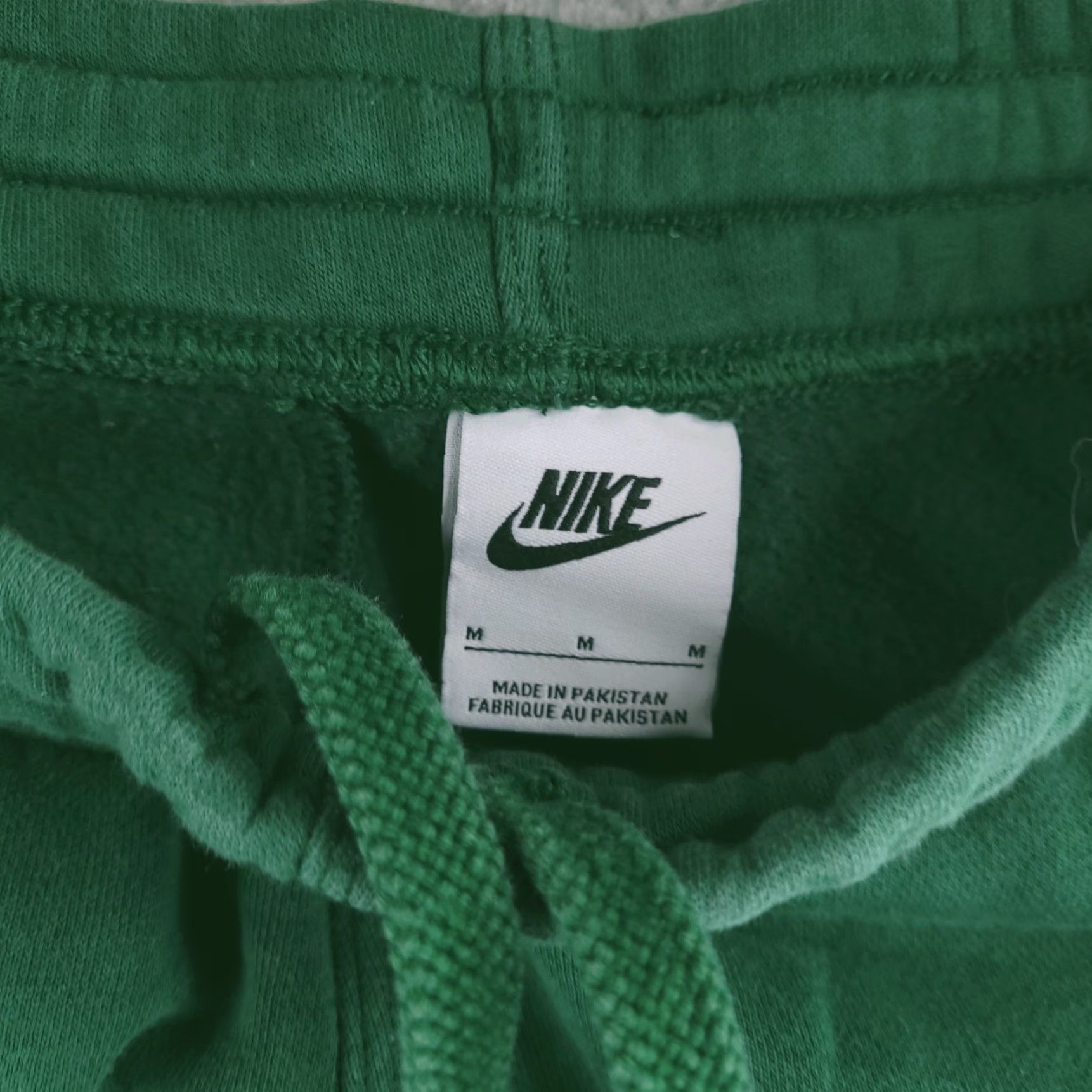 Nike Nike Sweatpants Mens M Green Jogger Fleece Athleisure Club Activewear Regular Pants Size US 31 - 3 Thumbnail