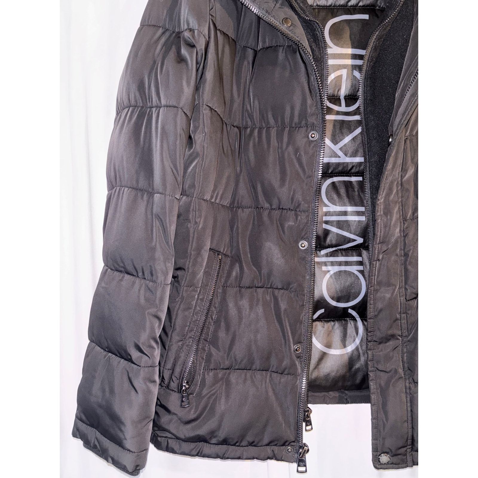 Calvin Klein Calvin Klein Black Puffer Jacket Size Medium Size US M / EU 48-50 / 2 - 3 Thumbnail