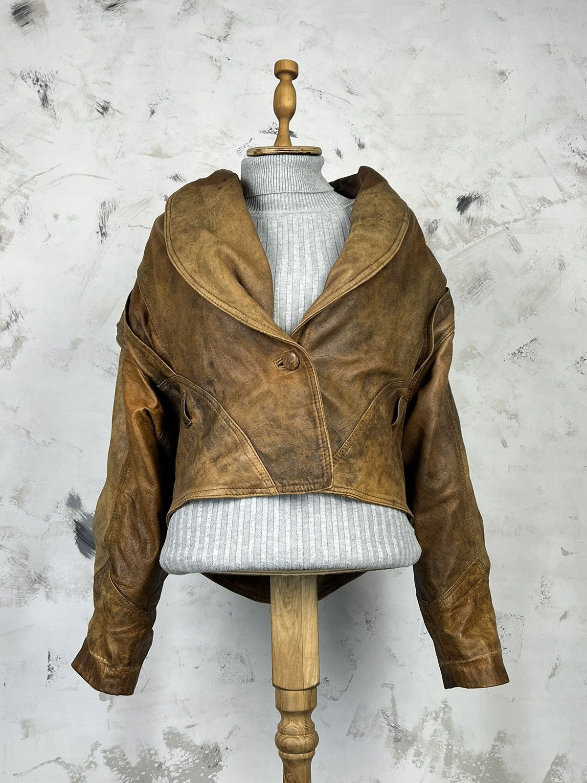 Vera Pelle Vintage Vera Pelle Leather Jacket Size M - L Size M / US 6-8 / IT 42-44 - 3 Thumbnail