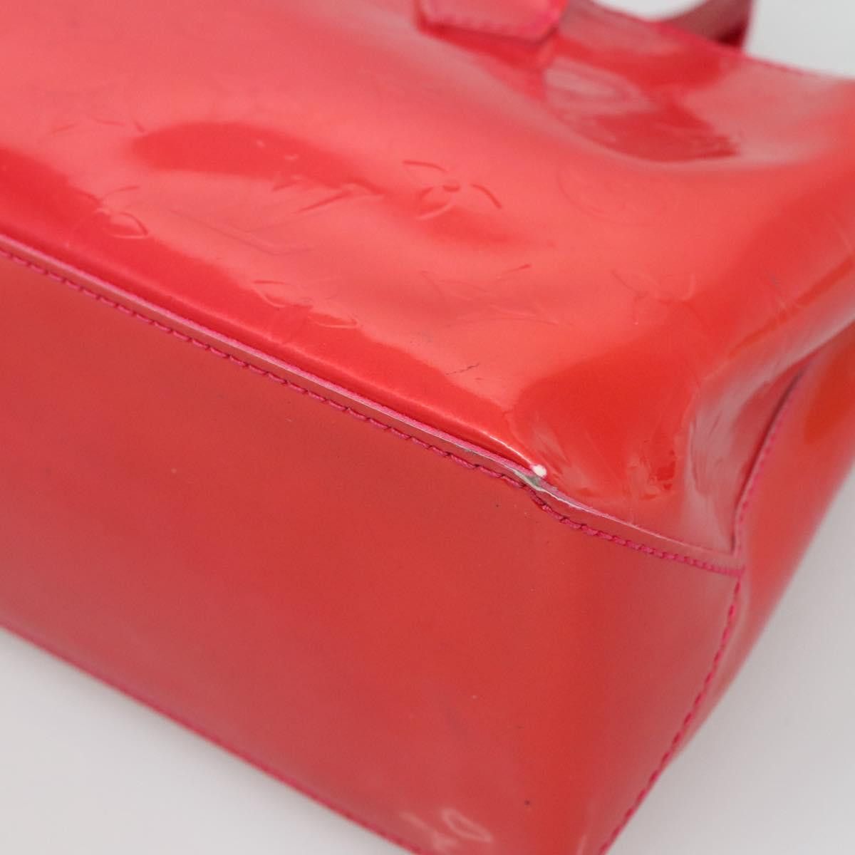 Louis Vuitton LOUIS VUITTON Vernis Wilshire Boulevard Hand Bag Rose Pop Size ONE SIZE - 12 Thumbnail