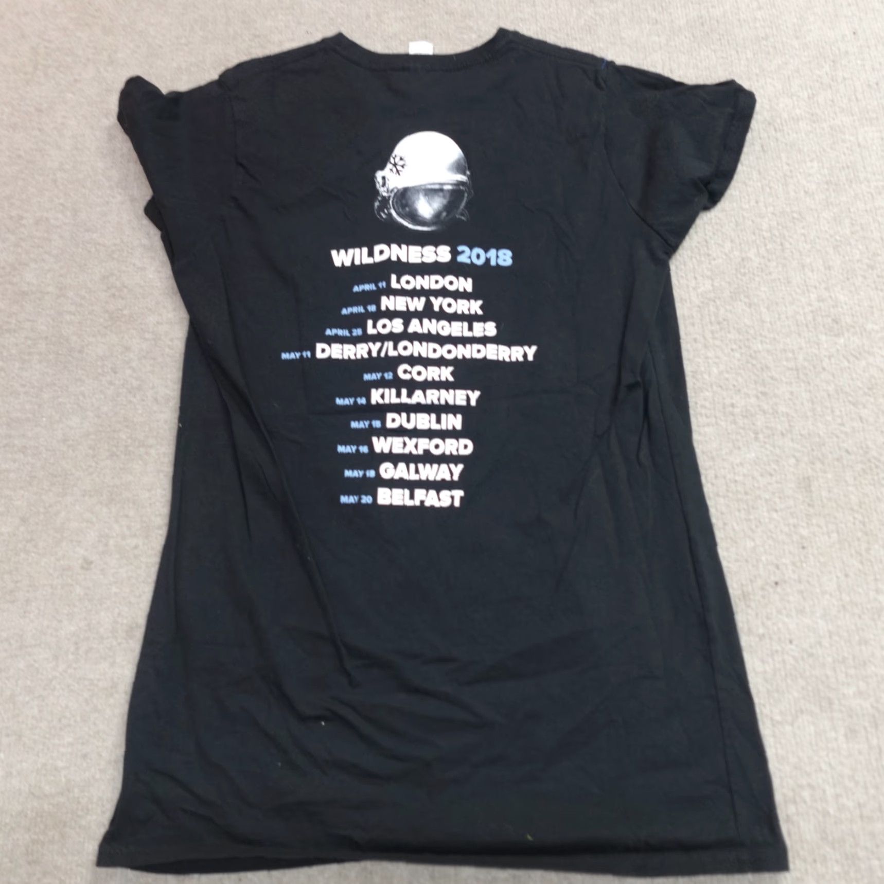 Doublet VINTAGE Snow Patrol Womens Shirt XL Black Wilderness Tour 2018 Double Sided Mens Womens Size XL / US 12-14 / IT 48-50 - 3 Thumbnail