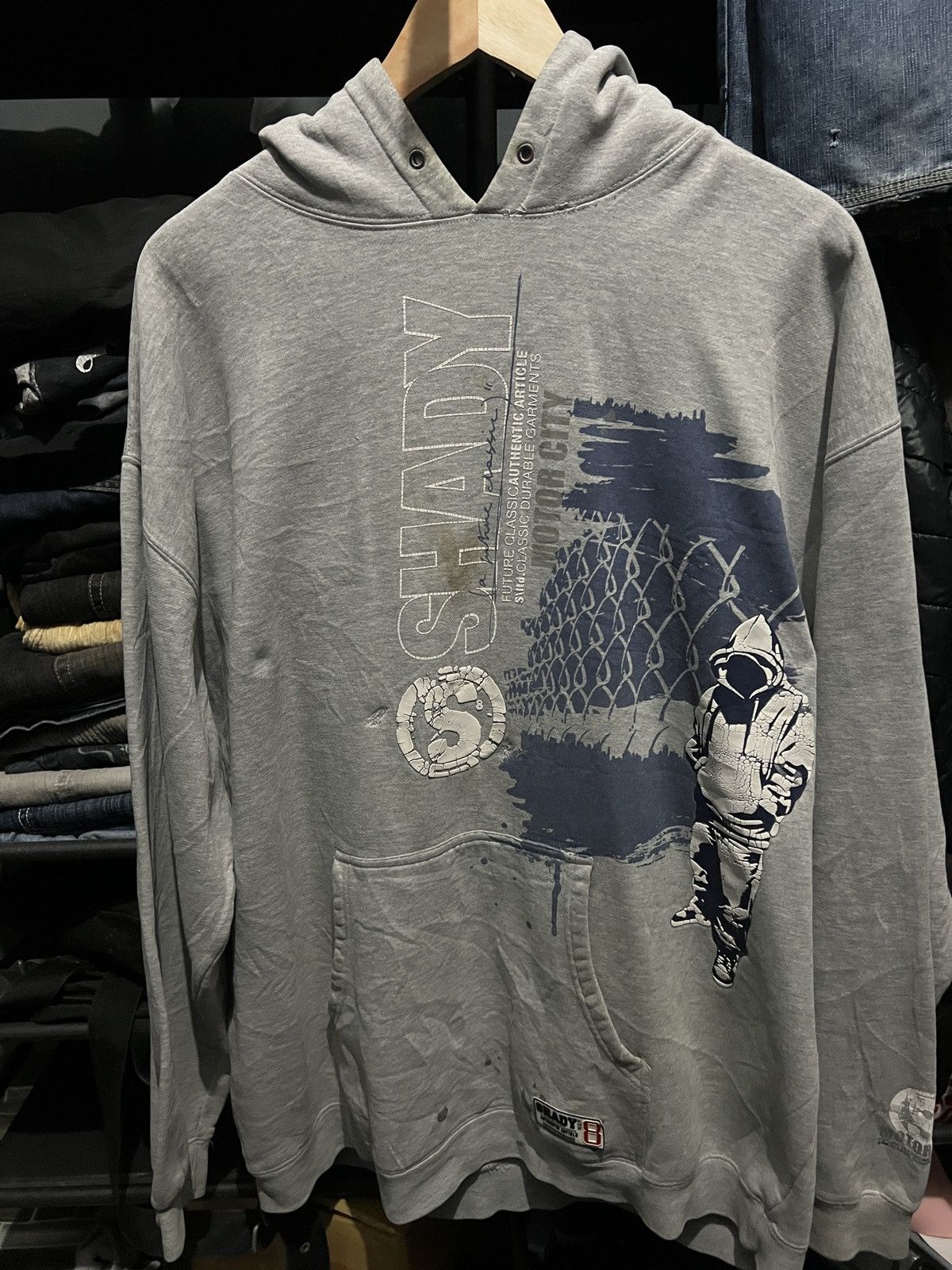 Shady Ltd Vintage Y2K 00's Shady Ltd Hiphop Rapper Hoodie by Eminem Size US XL / EU 56 / 4 - 2 Thumbnail