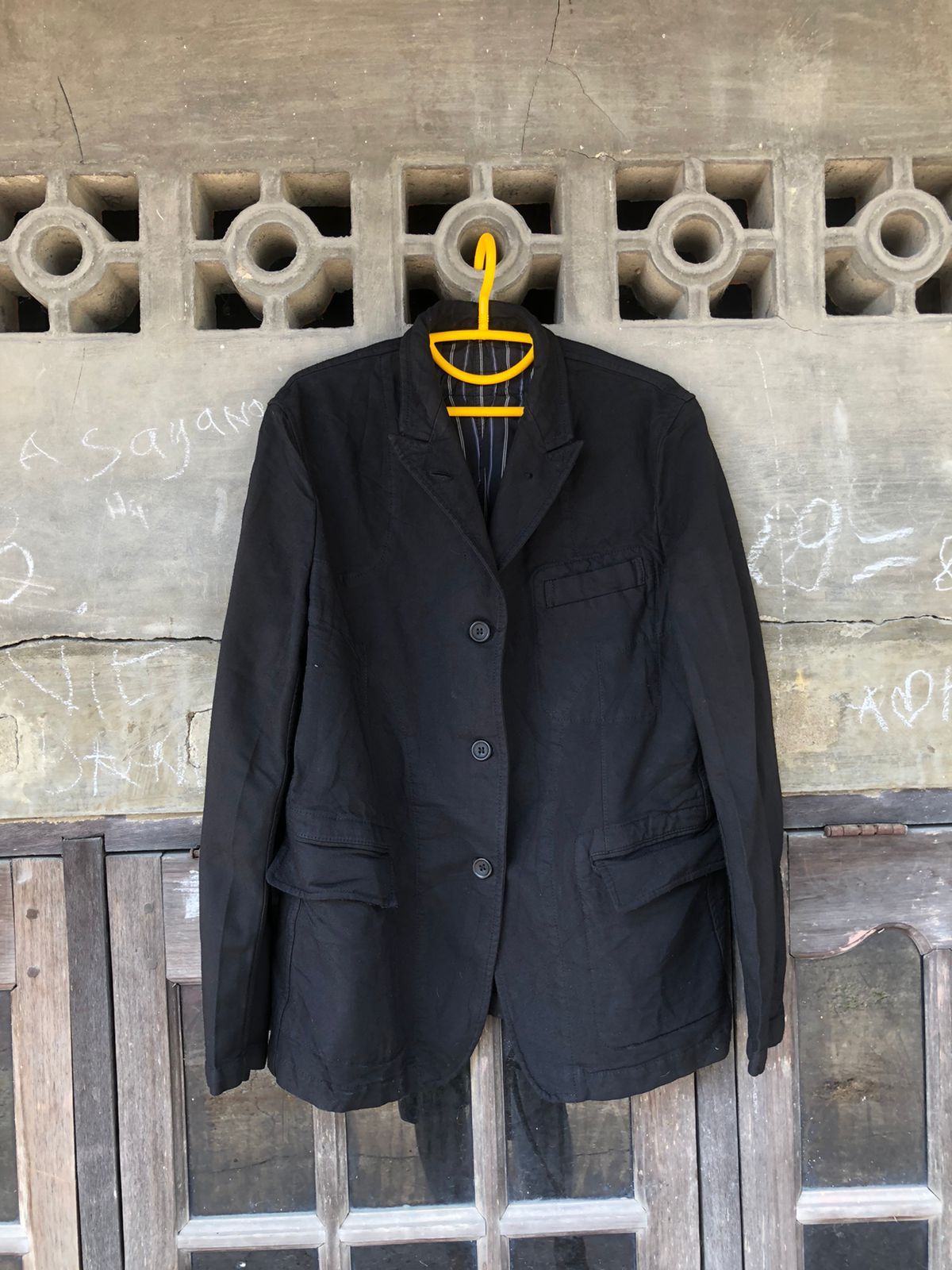 Comme des Garcons Homme × Comme des Garcons Homme Plus 2005 Comme Des Garcons Homme Blazer Size 38R - 1 Thumbnail