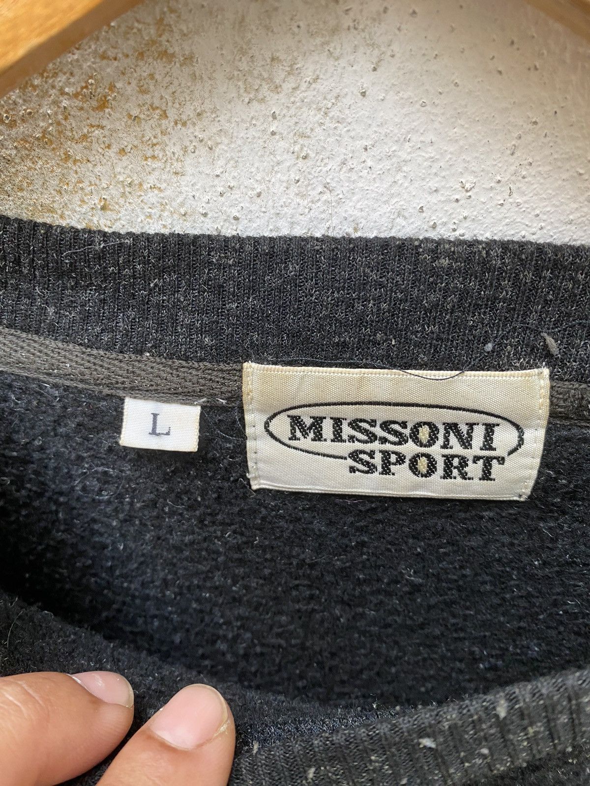 Designer × Missoni × Vintage Vintage 70's MISSONI SPORT Sweatshirt rare Size US L / EU 52-54 / 3 - 14 Thumbnail