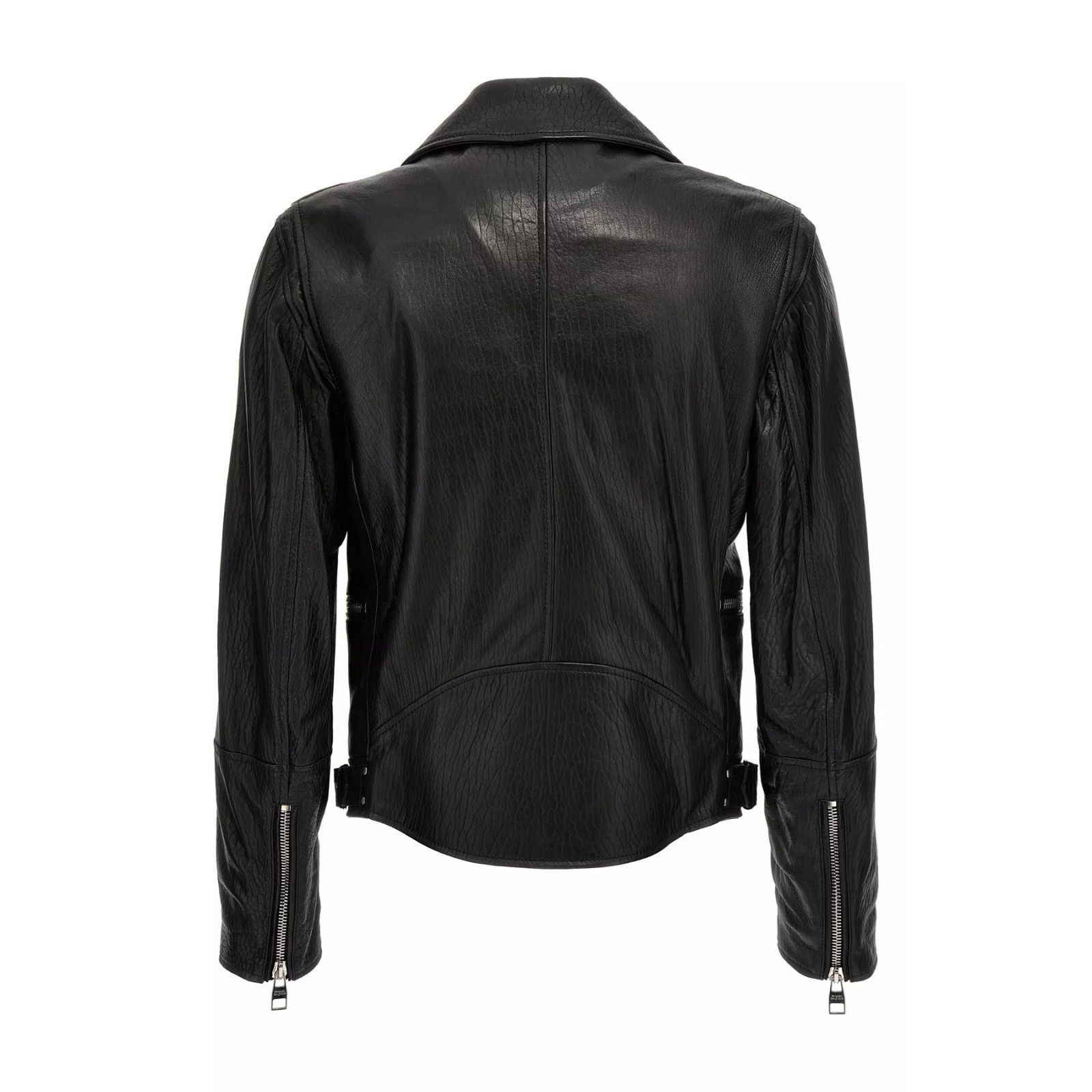 Alexander McQueen ALEXANDER MCQUEEN Black Leather Jacket New & Authentic (Men' Size US L / EU 52-54 / 3 - 2 Thumbnail