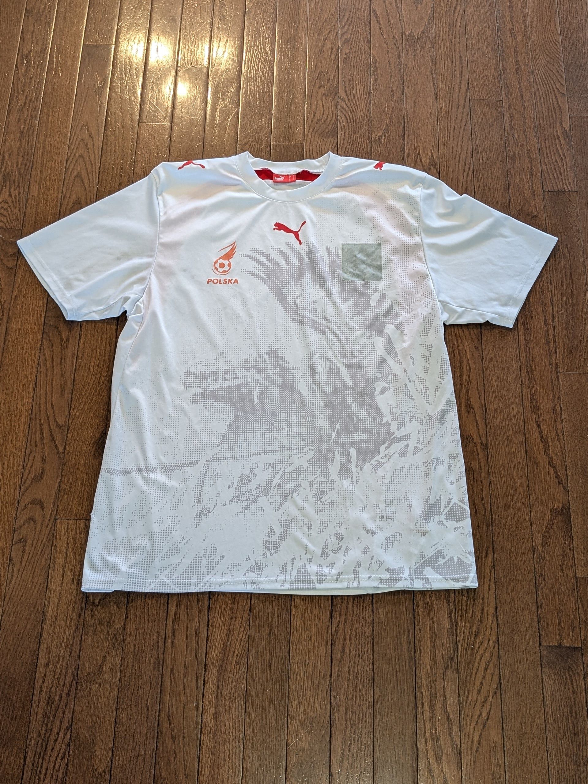 Puma 2006 Poland Puma Soccer Kit Jersey - Size L Size US L / EU 52-54 / 3 - 1 Thumbnail