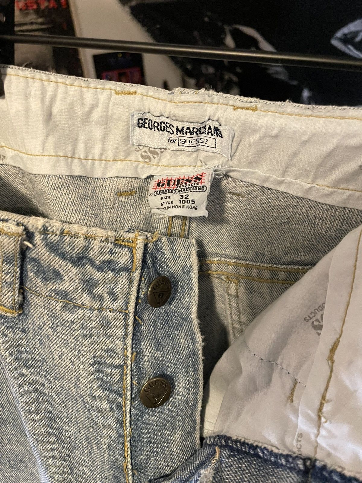 Guess Extremely rare vintage Georges Marciano jeans Size US 32 / EU 48 - 7 Thumbnail