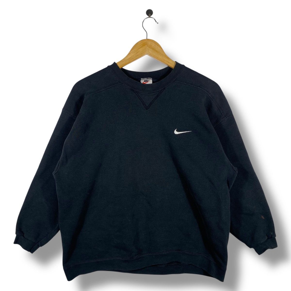 Vintage 90's NIKE Small Swoosh Crewneck Sweatshirt