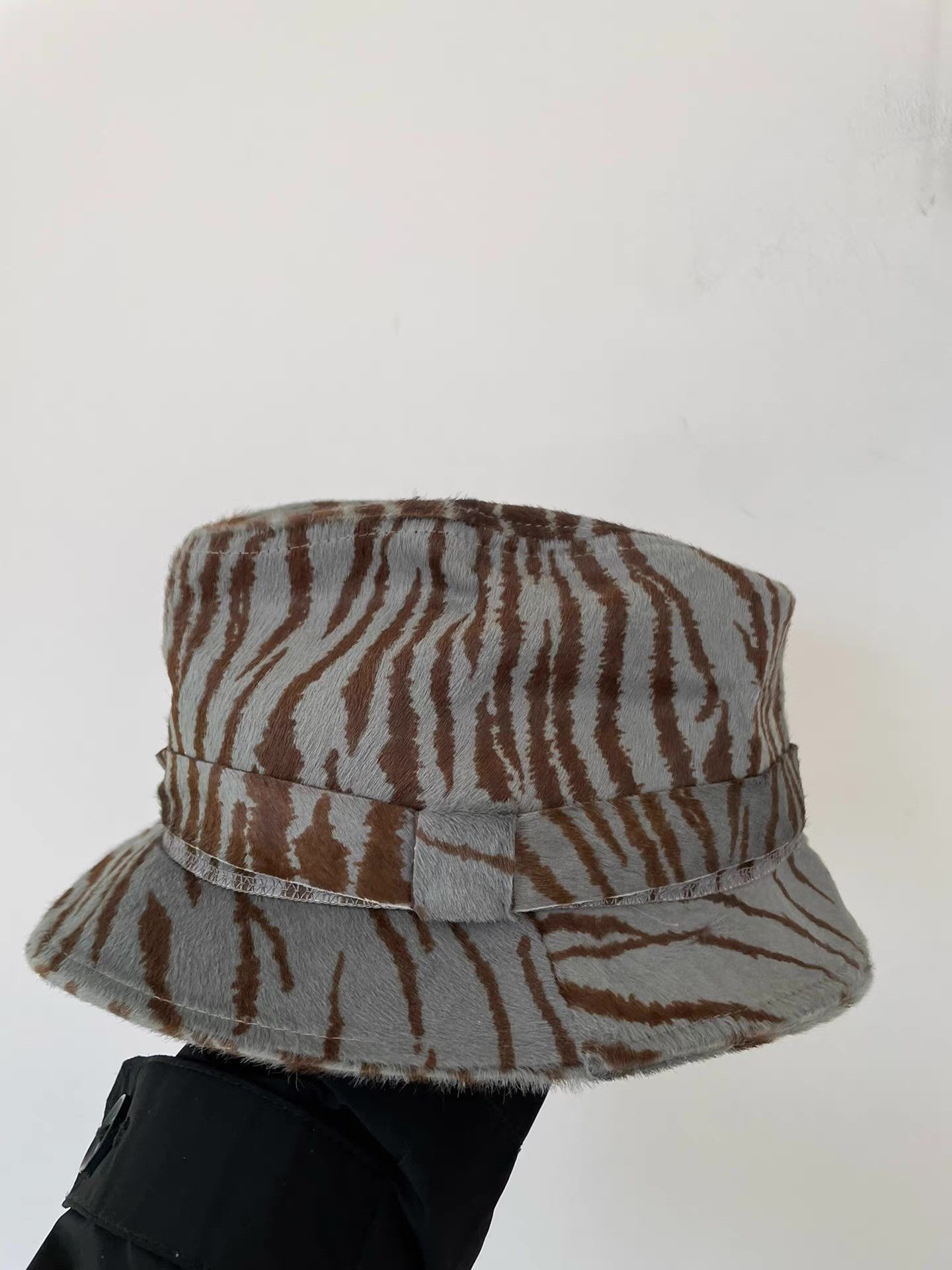 Etro Etro Men's Dyed Fur Gentleman Fedora Hat Ｑ21 Size ONE SIZE - 3 Thumbnail