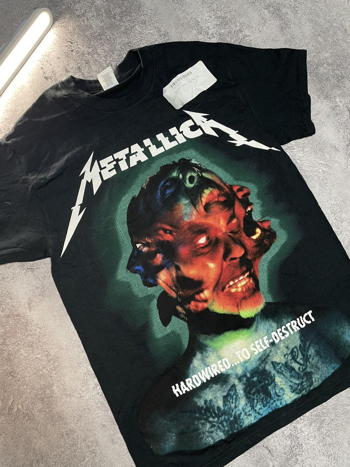 Band Tees × Metallica × Vintage T shirt Metallica hardwired to self-destruct worldwired tour Size US S / EU 44-46 / 1 - 2 Thumbnail