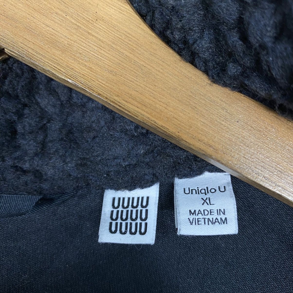 Vintage Wool Bomber Jacket High Collar Uniqlo Undercover