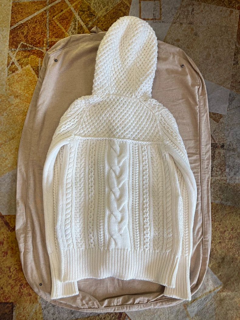 Loro Piana LORO PIANA White hooded cardigan Size XS / US 0-2 / IT 36-38 - 2 Thumbnail