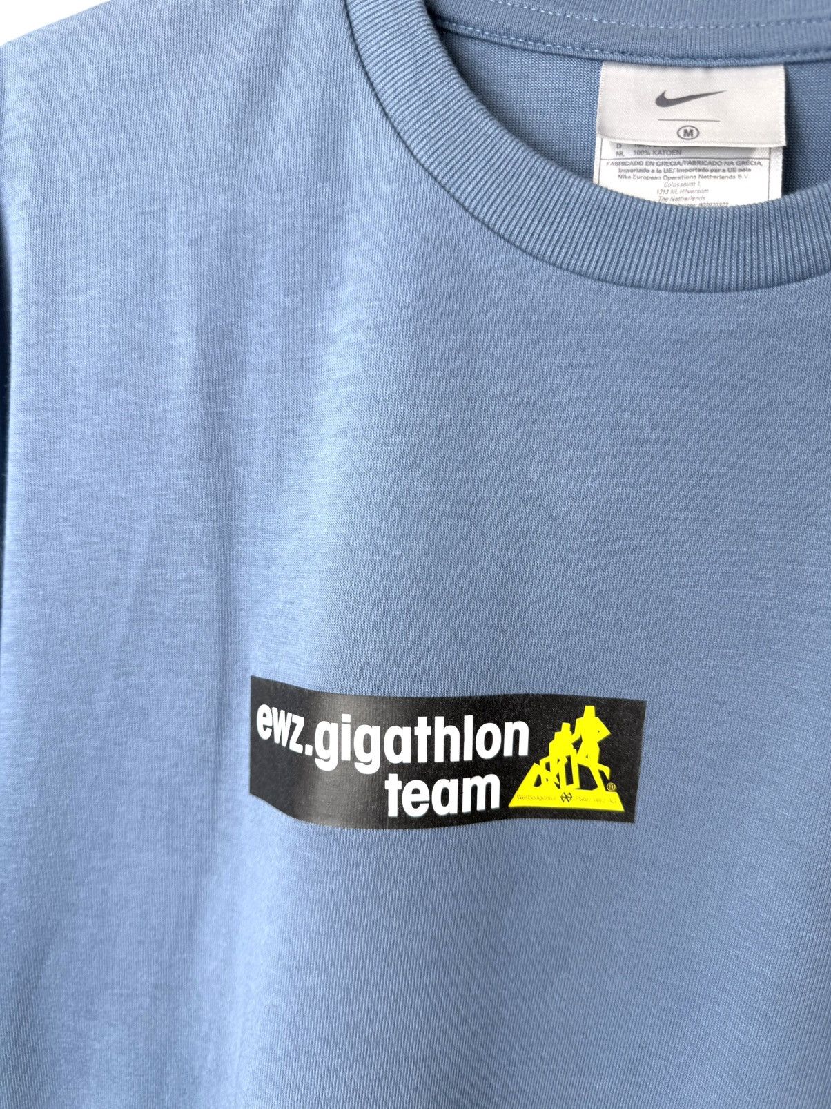 Nike 00’s Vintage Nike Marathon T Shirt Y2K Size US M / EU 48-50 / 2 - 4 Thumbnail