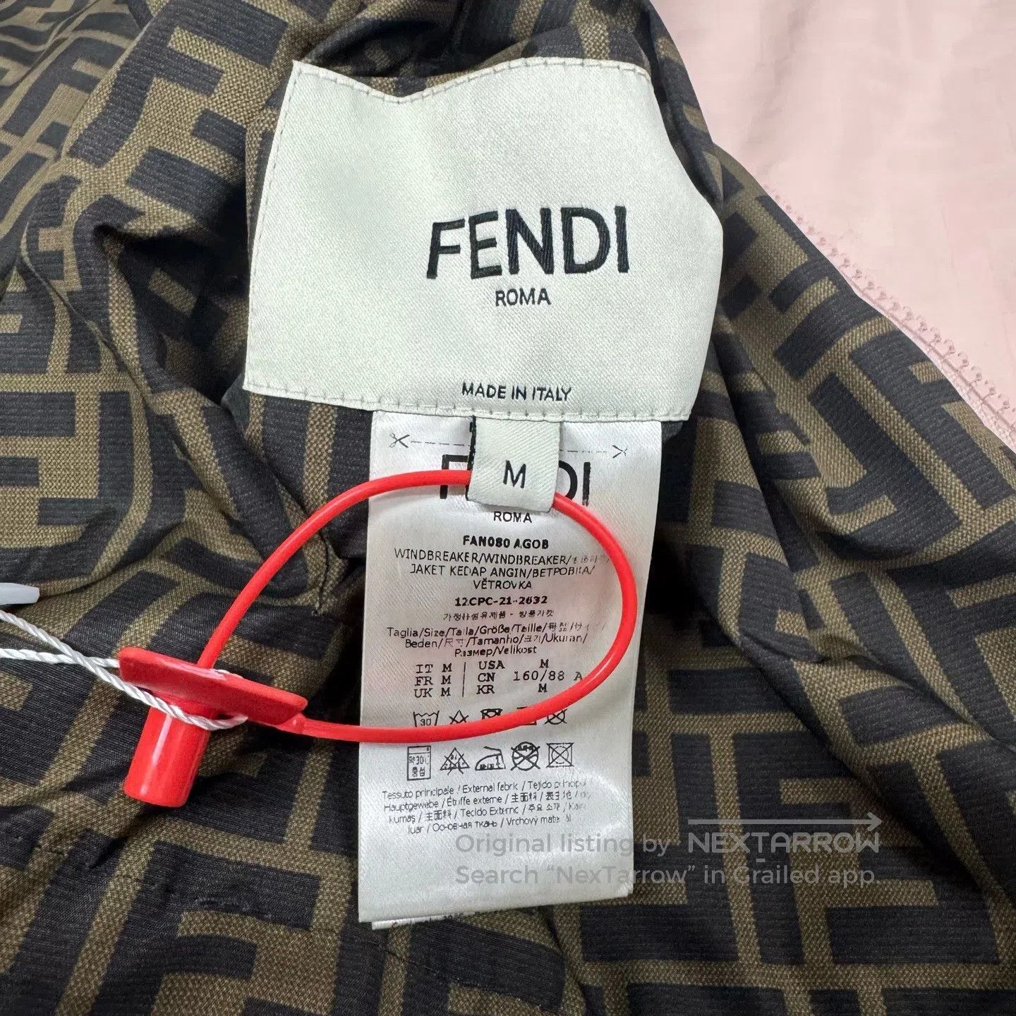 Fendi FENDI Double-sided printing with full coverage Jacket| Size US M / EU 48-50 / 2 - 6 Thumbnail