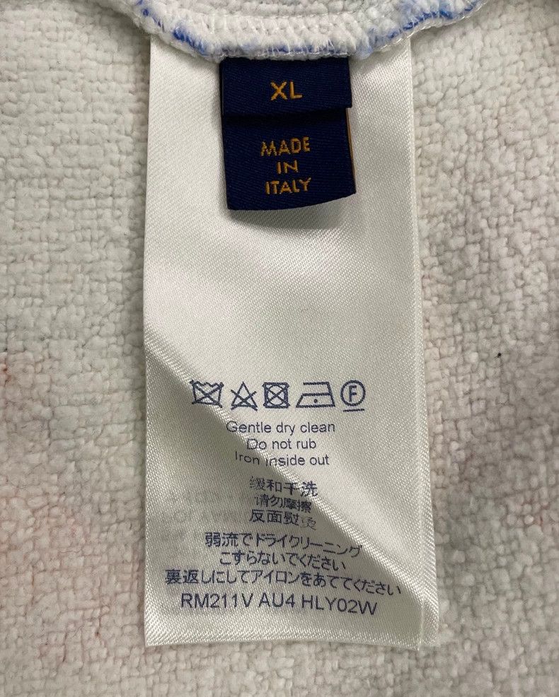 Louis Vuitton Louis Vuitton Crew Neck Pullover Ink Print Hoopless Classic Size US XL / EU 56 / 4 - 6 Thumbnail