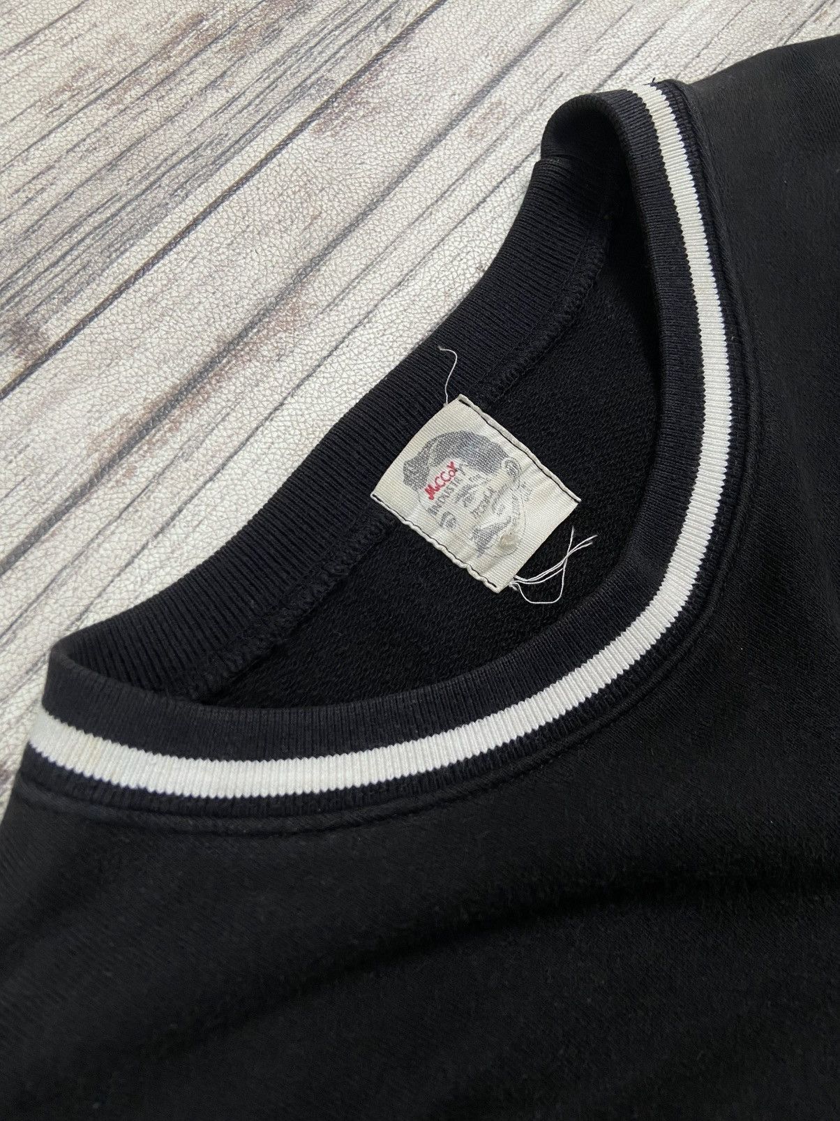 Designer × The Real McCoy's Vintage McCoys Industry By Gill Technical Apparel Sweatshirt Size US XL / EU 56 / 4 - 4 Thumbnail