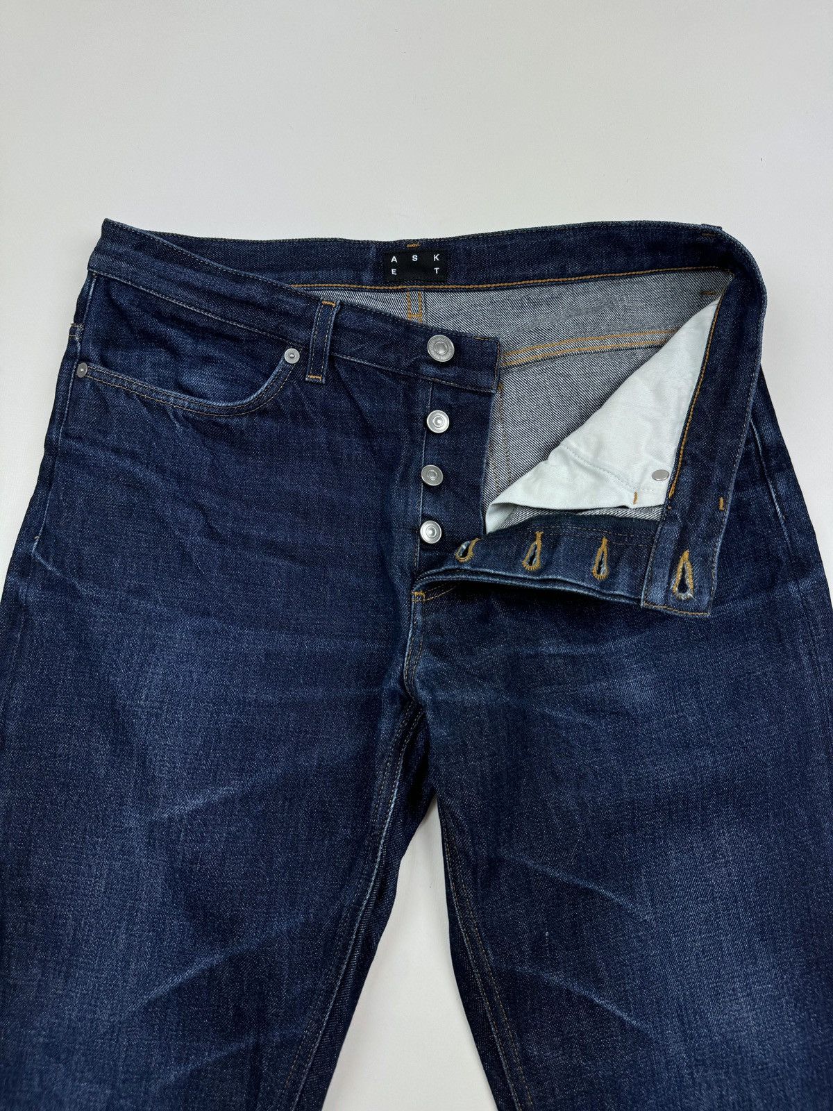 Asket Asket Raw Denim Jeans Size US 32 / EU 48 - 5 Thumbnail