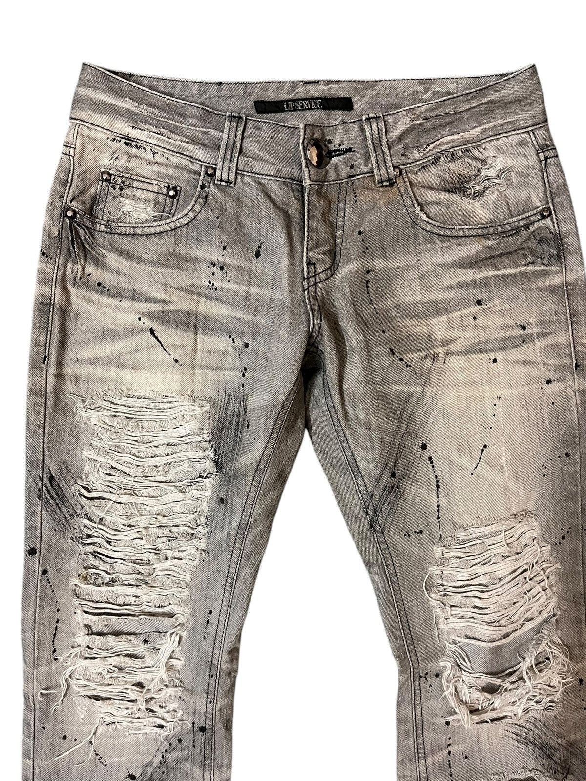 Japanese Brand Japanese Brand Lip Service Distressed Jeans Size US 30 / EU 46 - 3 Thumbnail