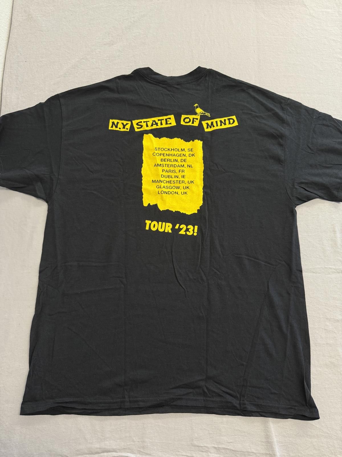 Designer Wu-tang Clan Nas Tour T-shirt N.Y. State of Mind Tee 2023 XL Size US XL / EU 56 / 4 - 2 Thumbnail
