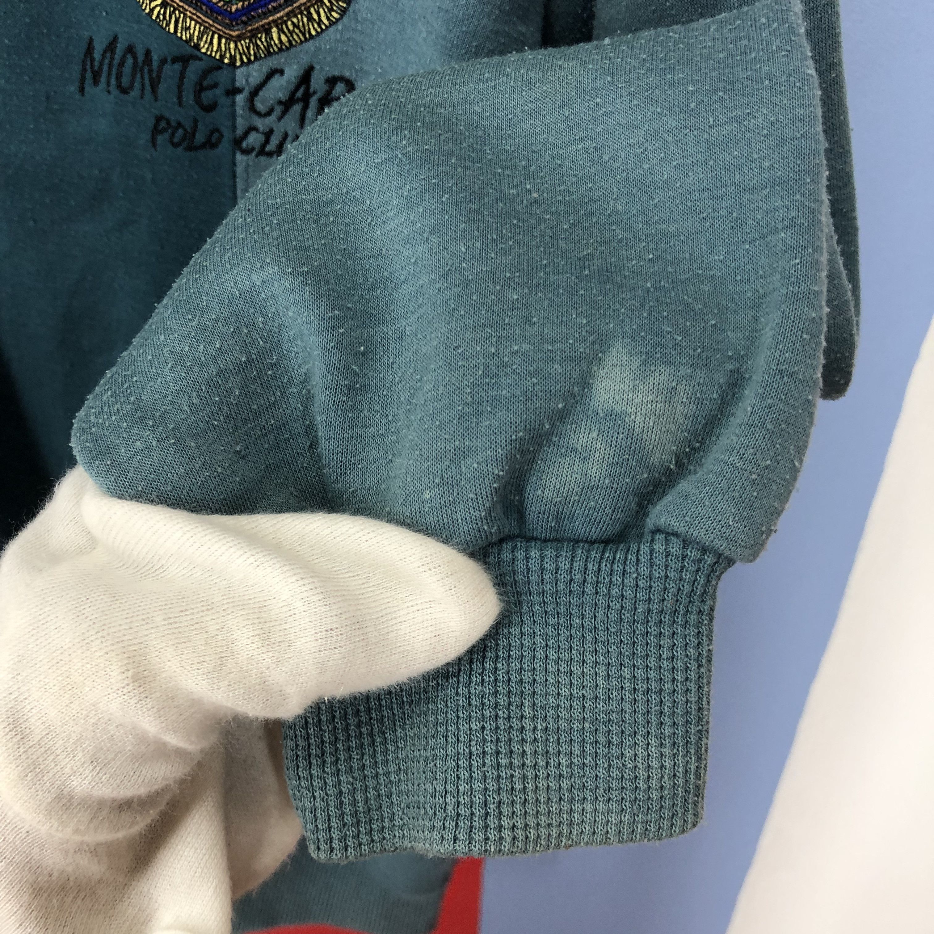Other MONTE CARLO POLO CLUB Button Sweatshirt #1679/05 Size US L / EU 52-54 / 3 - 6 Thumbnail