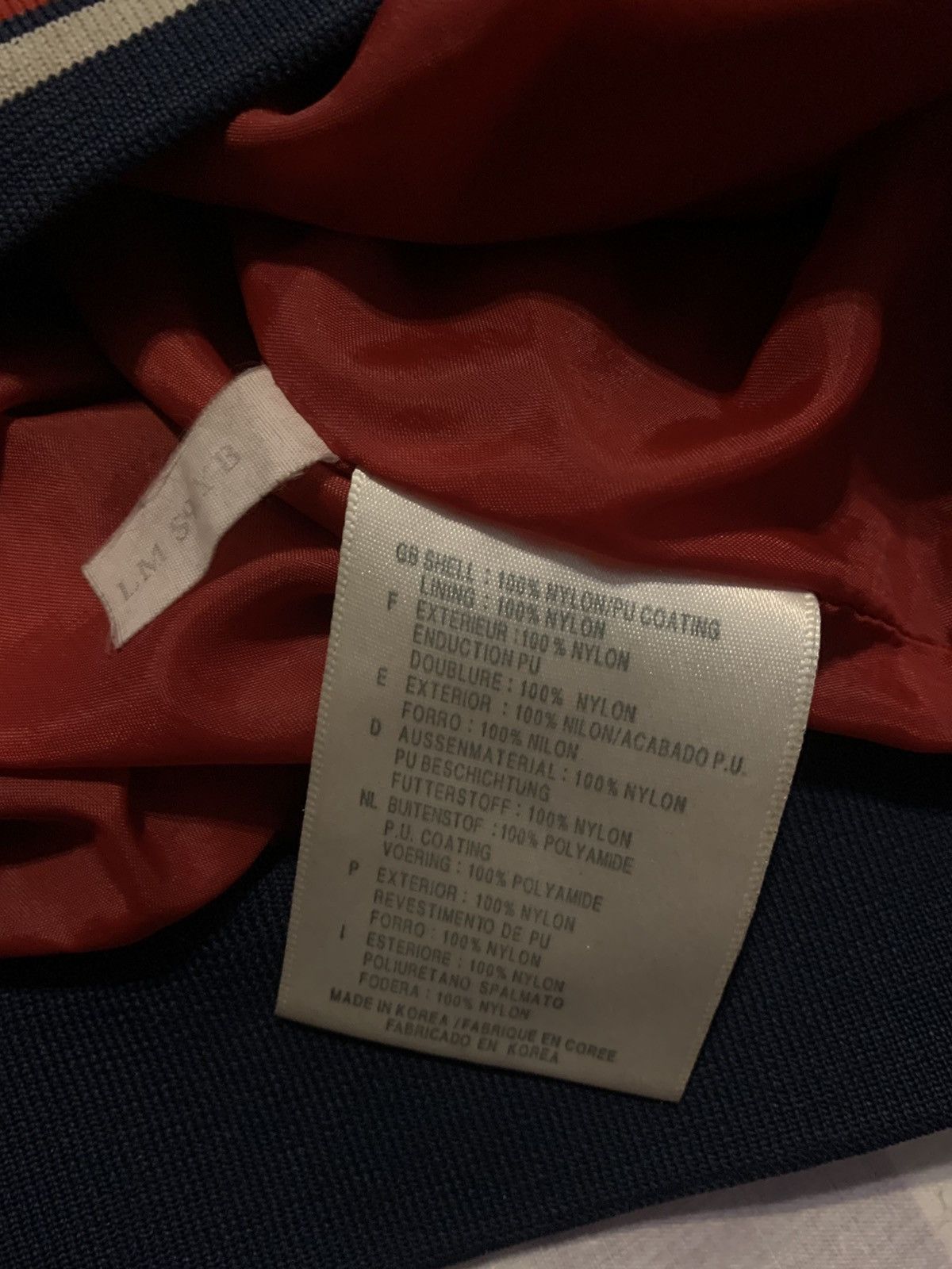 Starter Vintage Starter Navy Red Jacket L Made in Korea Size US L / EU 52-54 / 3 - 7 Thumbnail