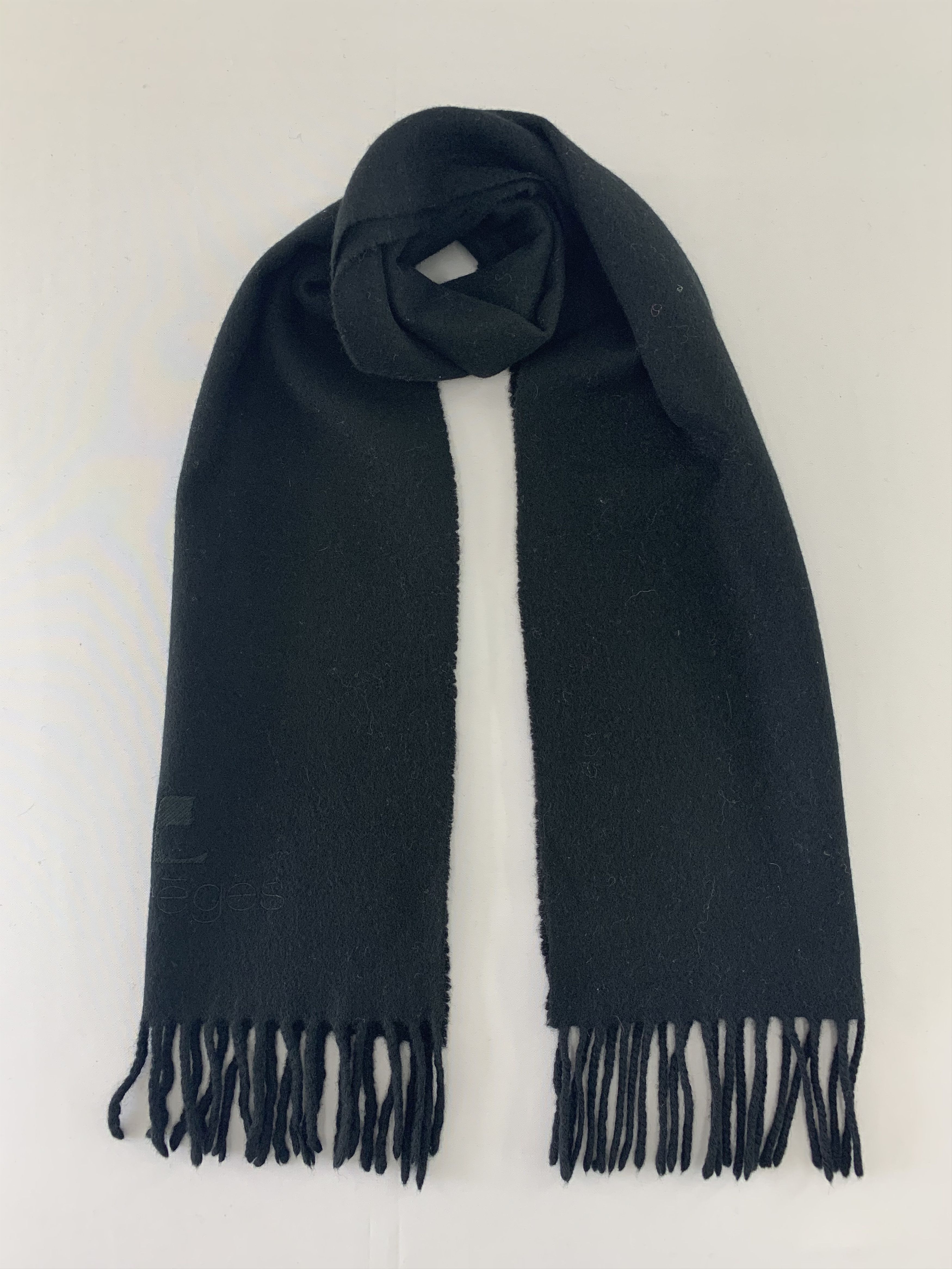 Courreges Courreges Scarf Wool Muffler Neck Wrap BL4344 Size ONE SIZE - 1 Thumbnail