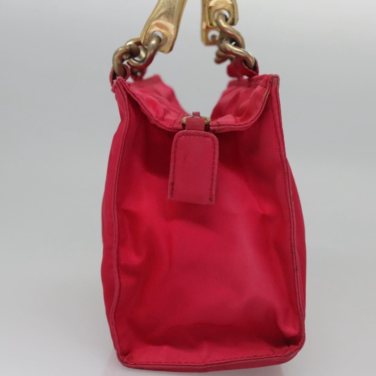 Prada PRADA Hand Bag Nylon Pink Size ONE SIZE - 5 Thumbnail