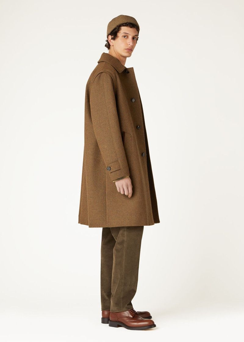 Loro Piana o1w1db10226 FAO8052 Savile Coat in Brown Size US S / EU 44-46 / 1 - 2 Thumbnail