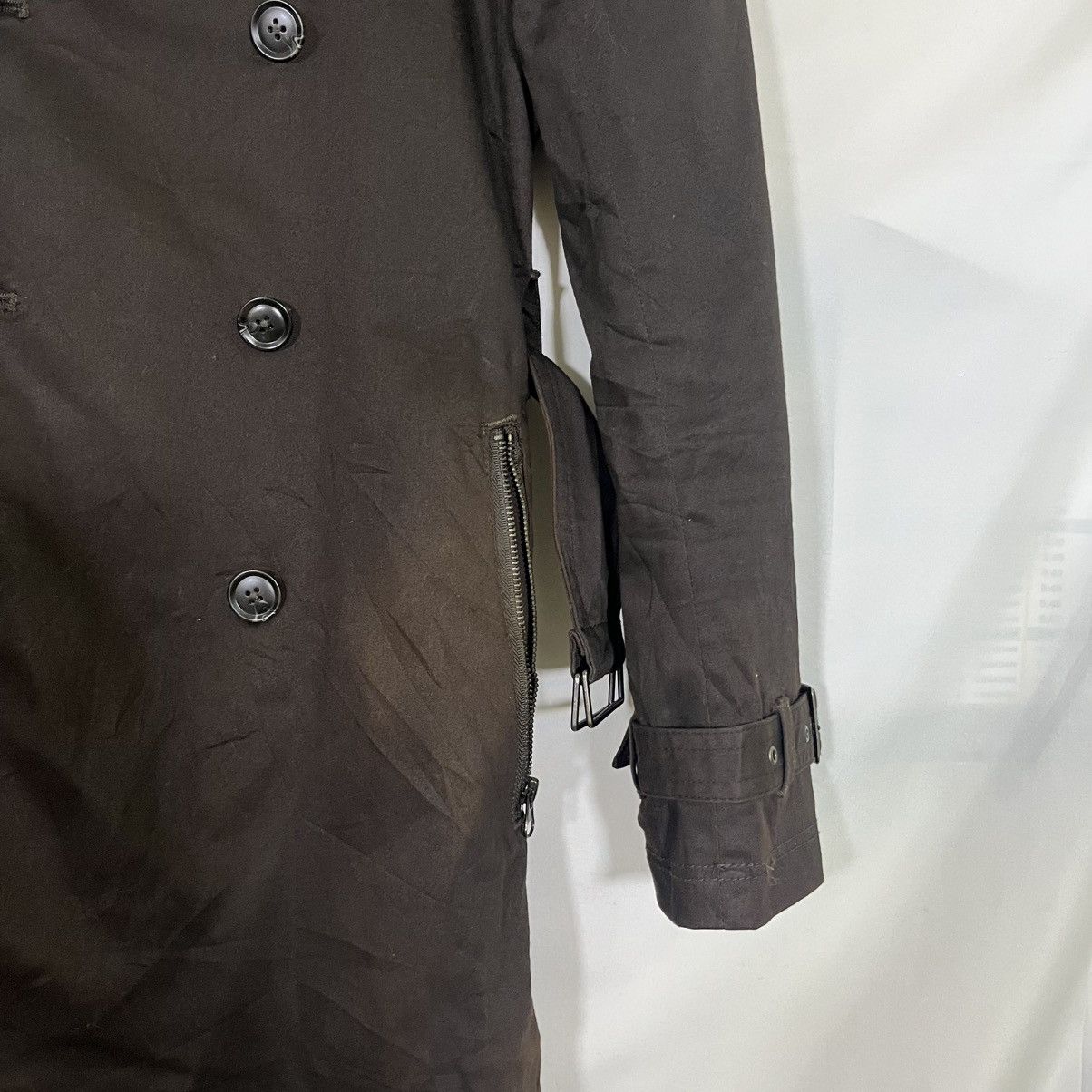 Delusion VINTAGE DELUSION BELTED TRENCH COAT Size US M / EU 48-50 / 2 - 4 Thumbnail