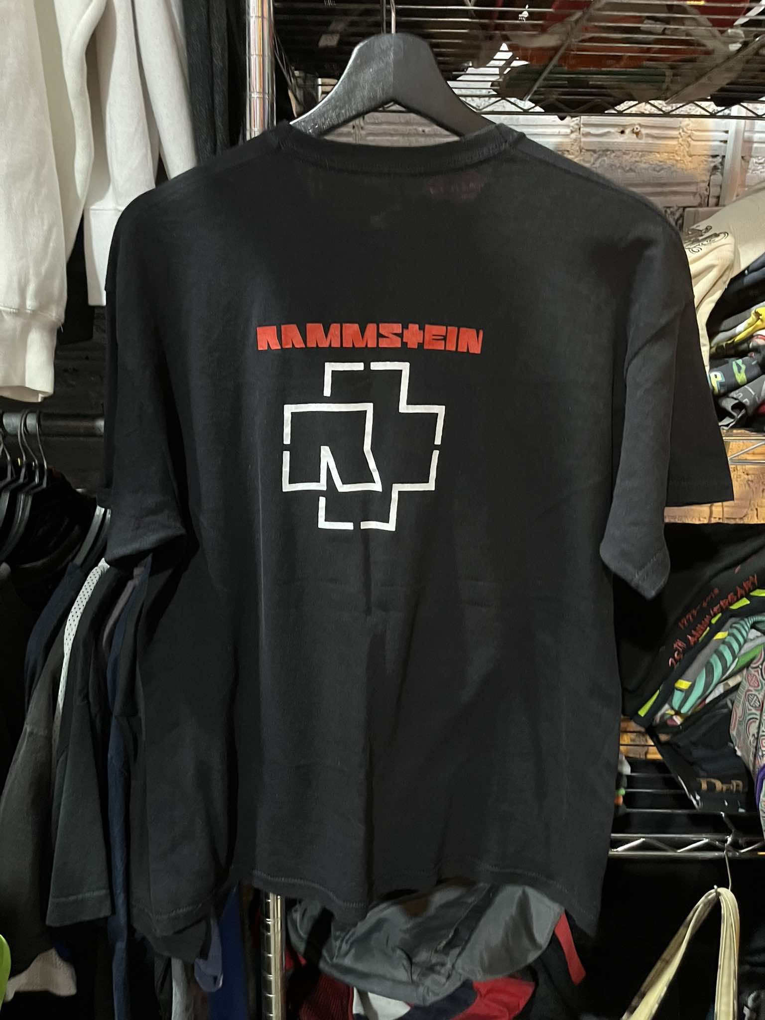 Band Tees Rammstein Industrial Metal Band Tee Logo 00s Size US L / EU 52-54 / 3 - 2 Thumbnail