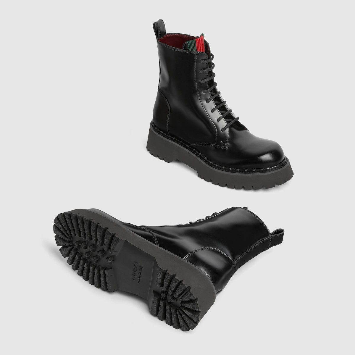 Gucci oc11z1025 Ankle Boots With Web in Black Size US 10 / IT 40 - 6 Thumbnail