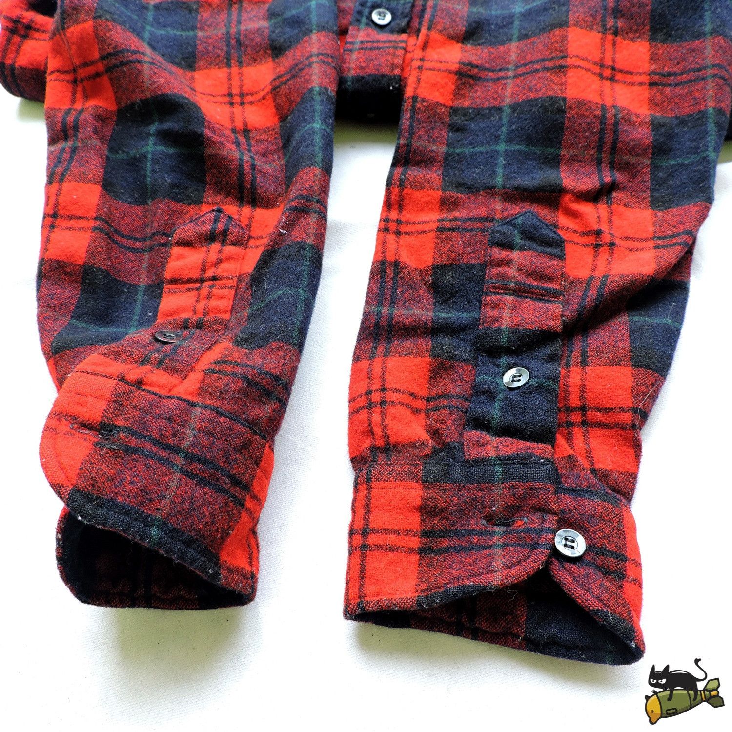 Pendleton PENDLETON PURE VIRGIN WOOL PLAID LONG SLEEVE FLANNEL SHIRT Size US M / EU 48-50 / 2 - 9 Thumbnail