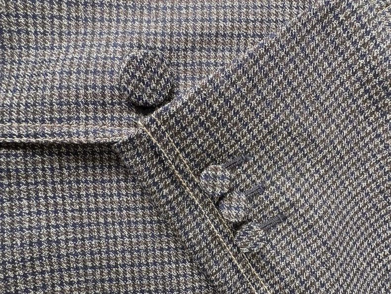 Fendi FENDI Woolen tweed checkered blazer Size XS / US 0-2 / IT 36-38 - 6 Thumbnail