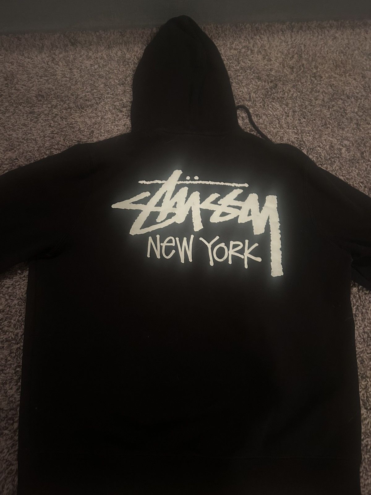 Stussy Stussy New York Hoodie M (AUTHENTIC) Size US M / EU 48-50 / 2 - 2 Thumbnail