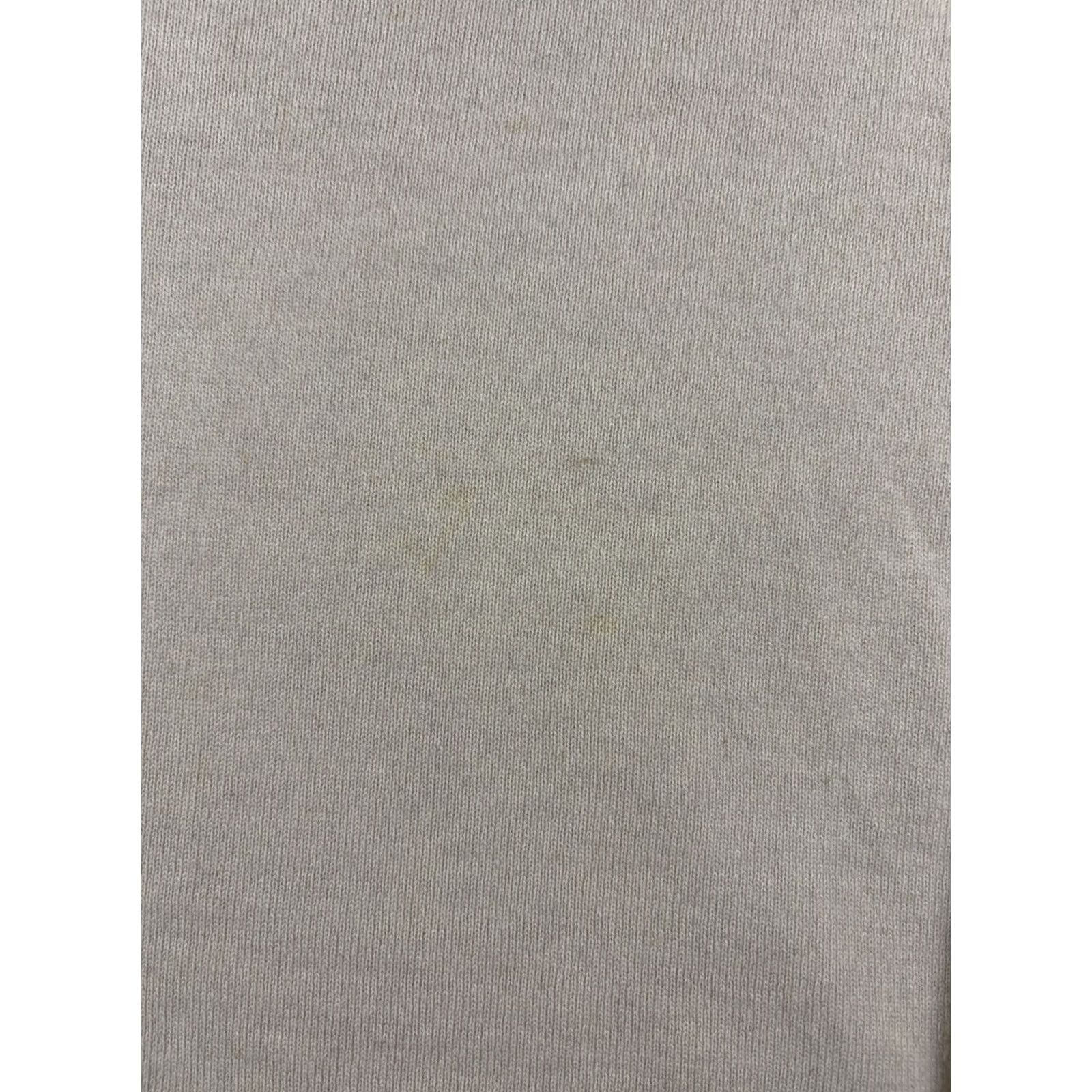 Brunello Cucinelli Brunello Cucinelli Sweater Womens S Beige Cashmere Knit Crew Neck Long Sleeve Pullover Italy Casual Luxury Sequin Autumn Winter Designer Womens Size S / US 4 / IT 40 - 4 Thumbnail