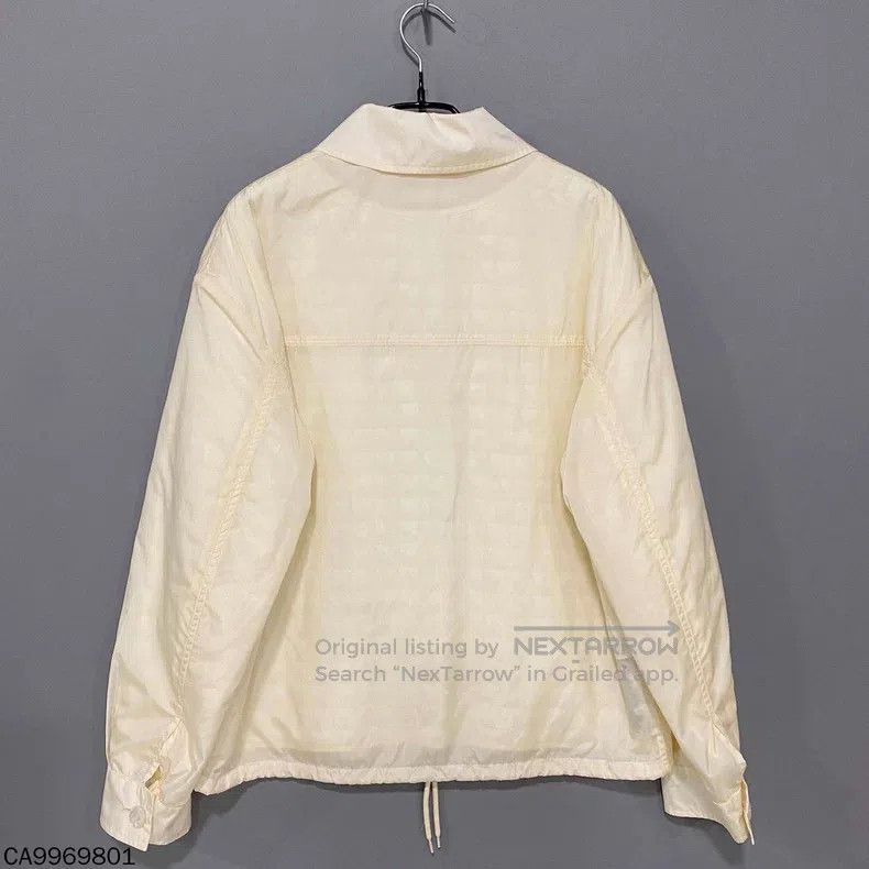 Gucci Gucci Milk-white kitten embroidered cotton jacket Size XS / US 0-2 / IT 36-38 - 5 Thumbnail